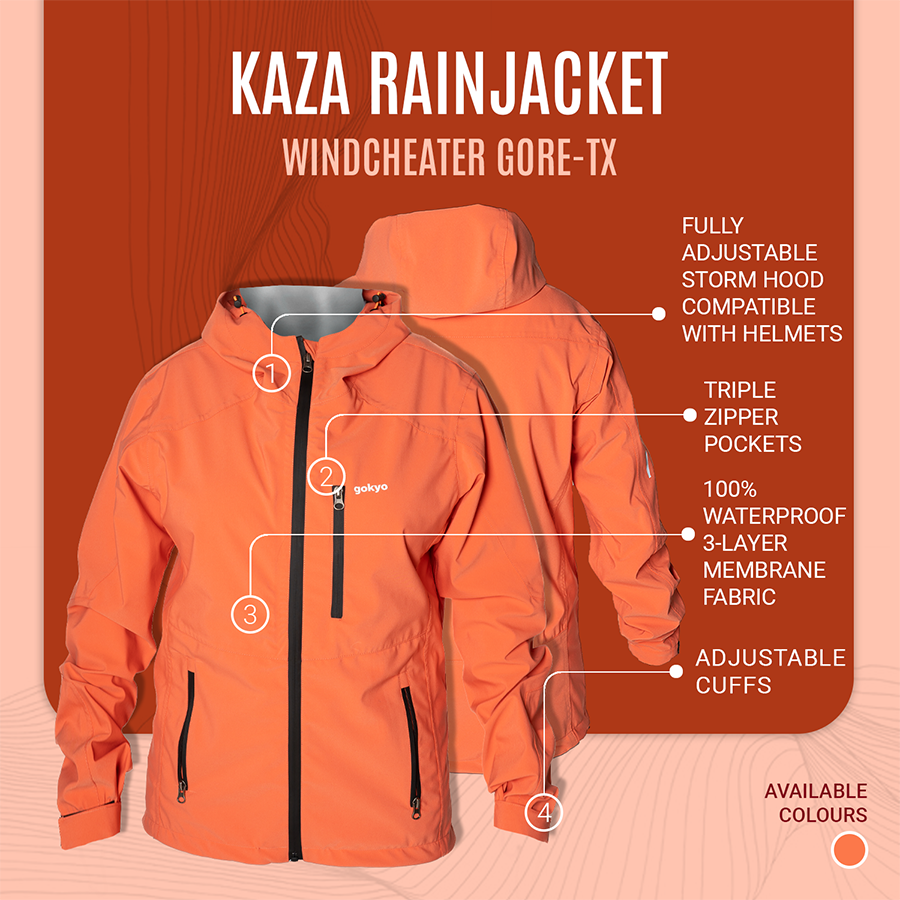 Buy Gokyo Kaza Rainjacket & Windcheater Gore-Tx- Women | Jackets at Gokyo Outdoor Clothing & Gear