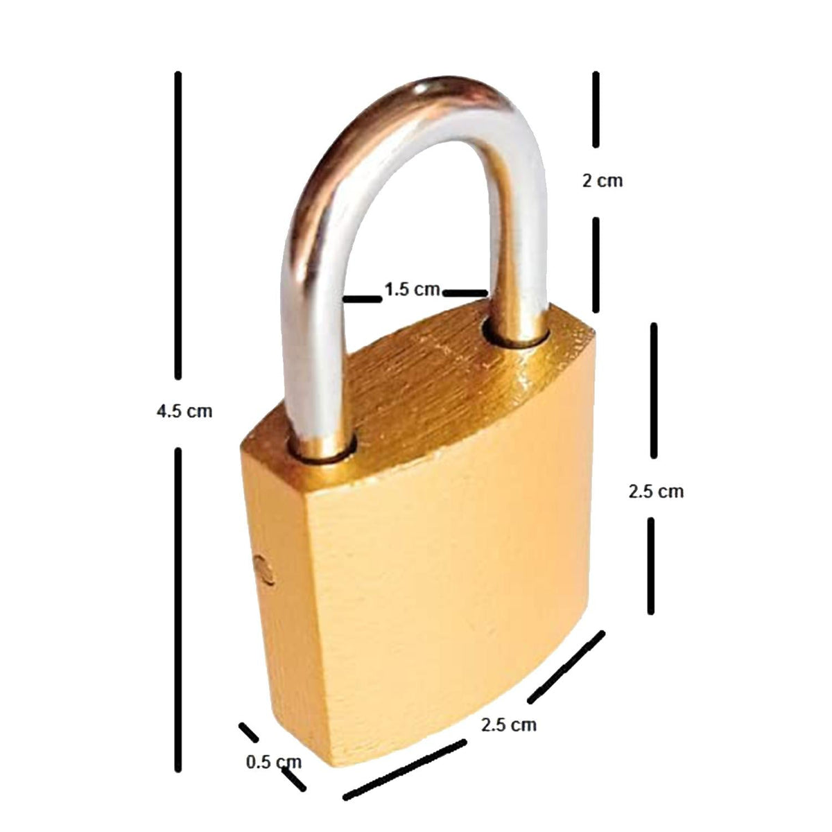 Buy Gokyo Lock Stainless Steel - Small | Locks at Gokyo Outdoor Clothing & Gear