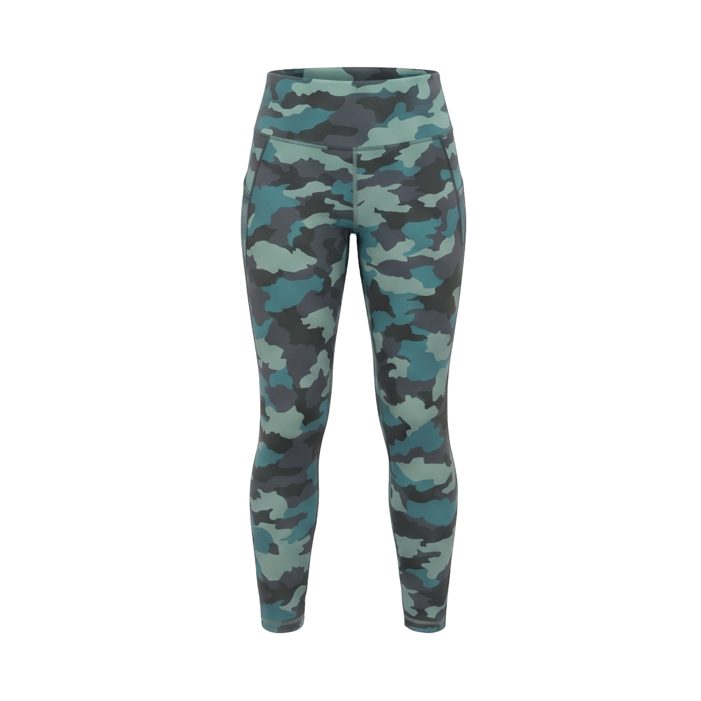 Buy Gokyo Rishikesh Peak-to-Pilates High-Waist Leggings Blue | Leggings at Gokyo Outdoor Clothing & Gear
