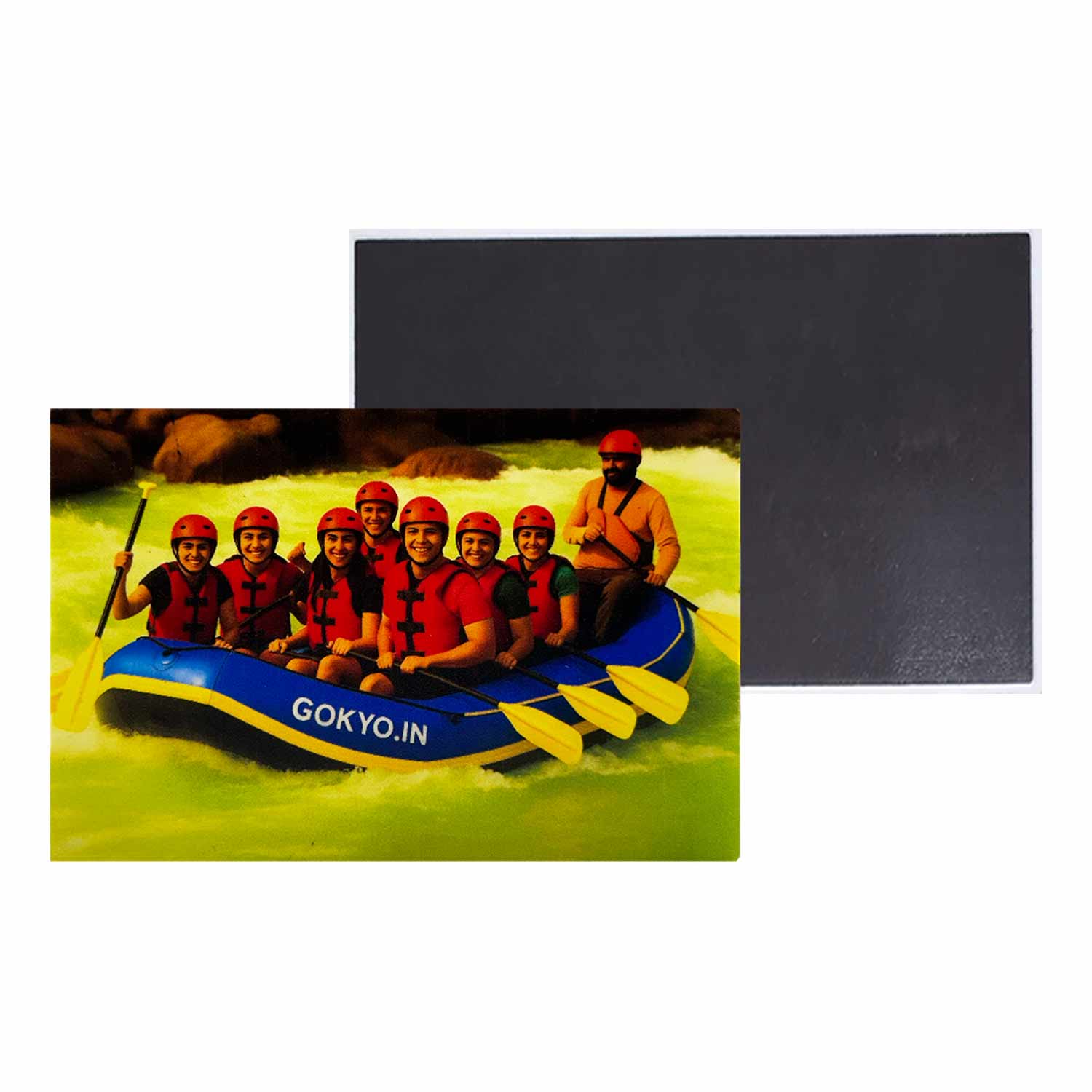 Buy Gokyo Rishikesh River Rafting Adventure Magnet | Souvenirs at Gokyo Outdoor Clothing & Gear