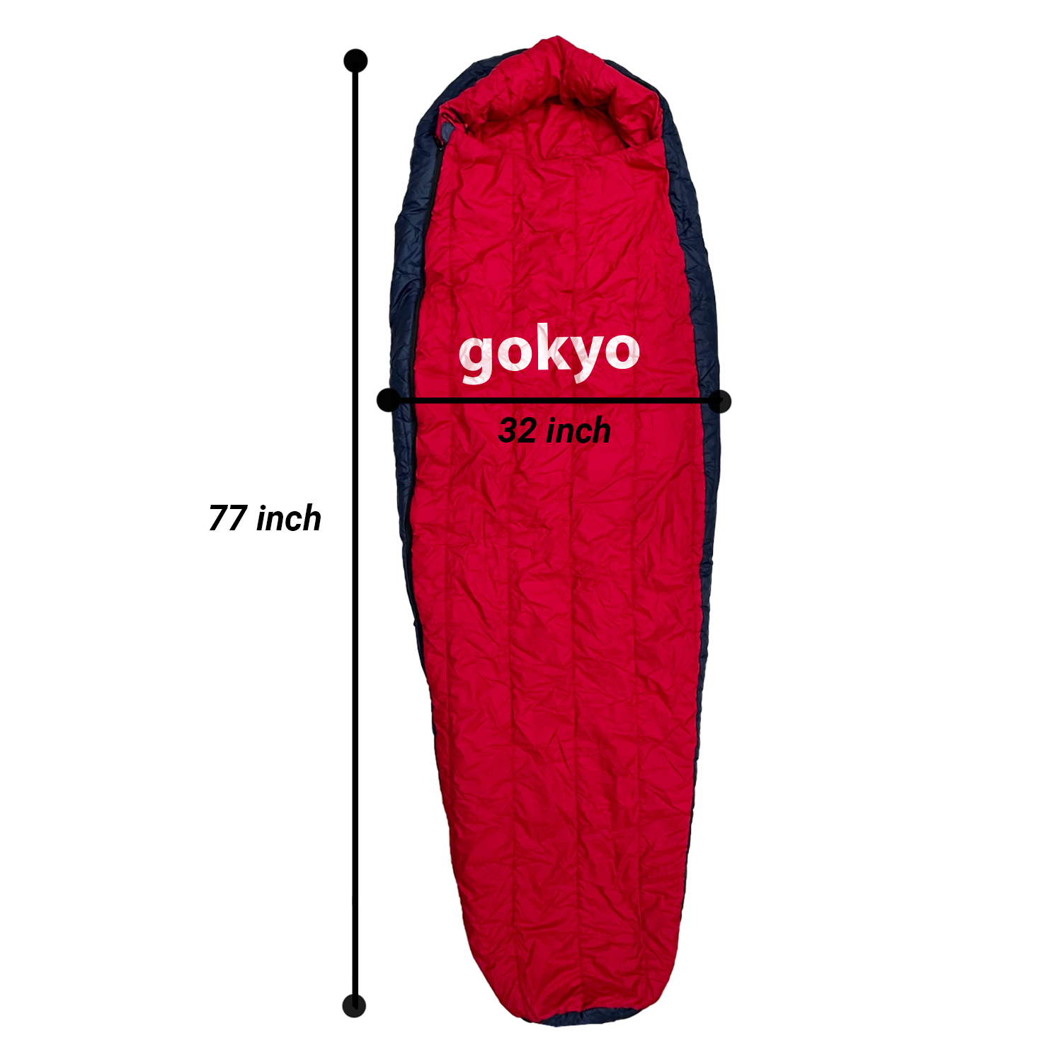 Buy Gokyo Kaza Sleeping Bag upto 0 Degrees | Sleeping Bag at Gokyo Outdoor Clothing & Gear