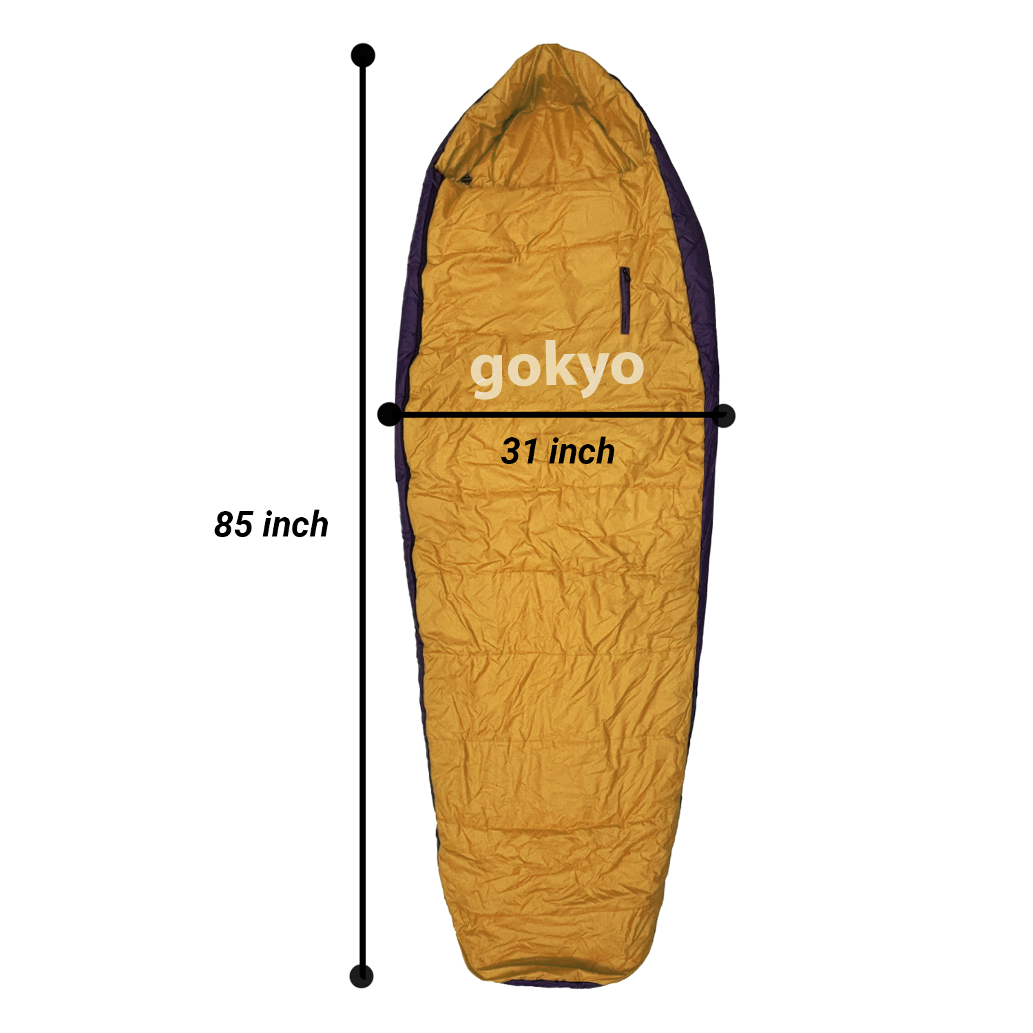 Buy Gokyo K2 Sleeping Bags For Upto -5 Degrees | Sleeping Bag at Gokyo Outdoor Clothing & Gear