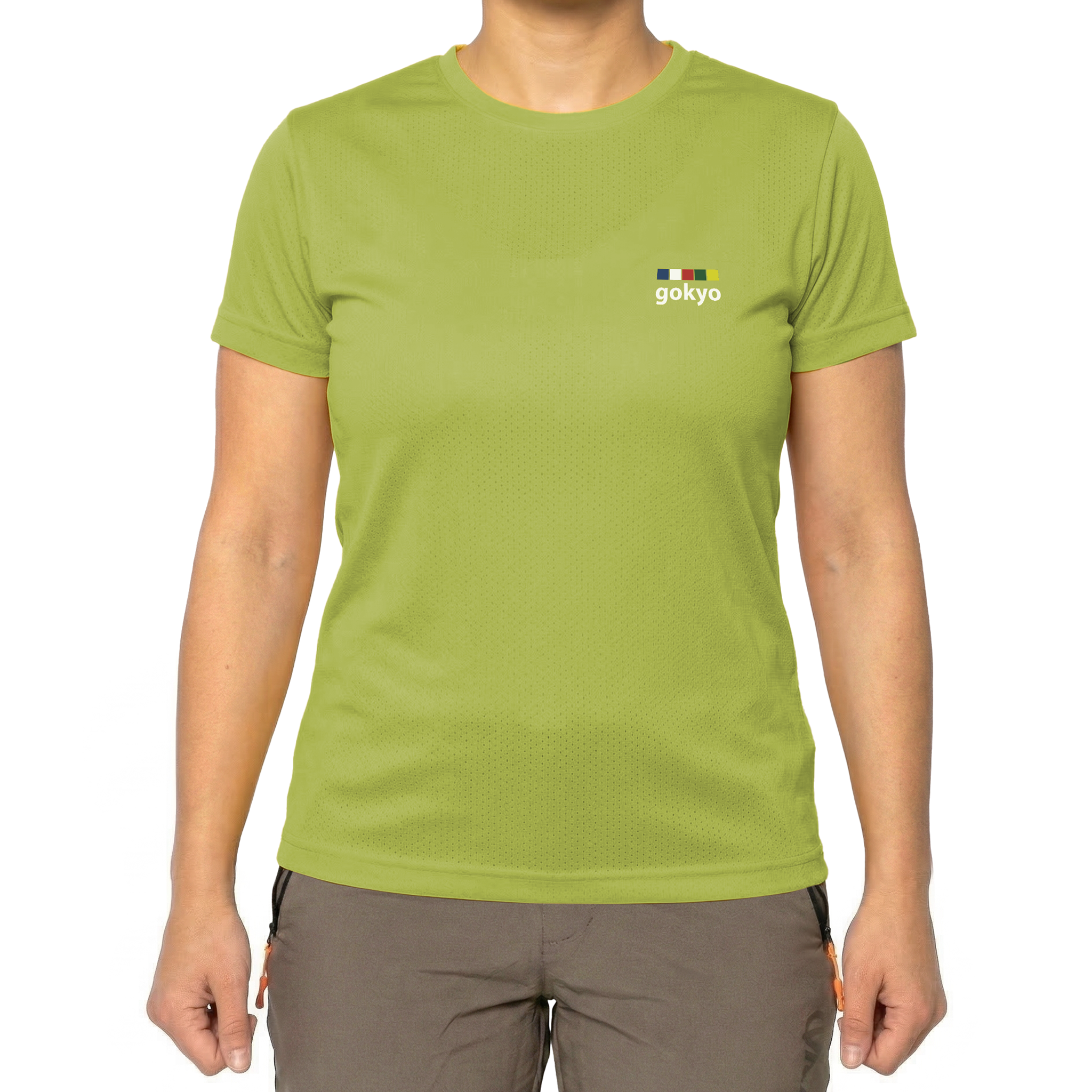 Buy Gokyo Lima Dry Fit Activewear Tshirt - Women Green | Trekking & Hiking T-shirts at Gokyo Outdoor Clothing & Gear