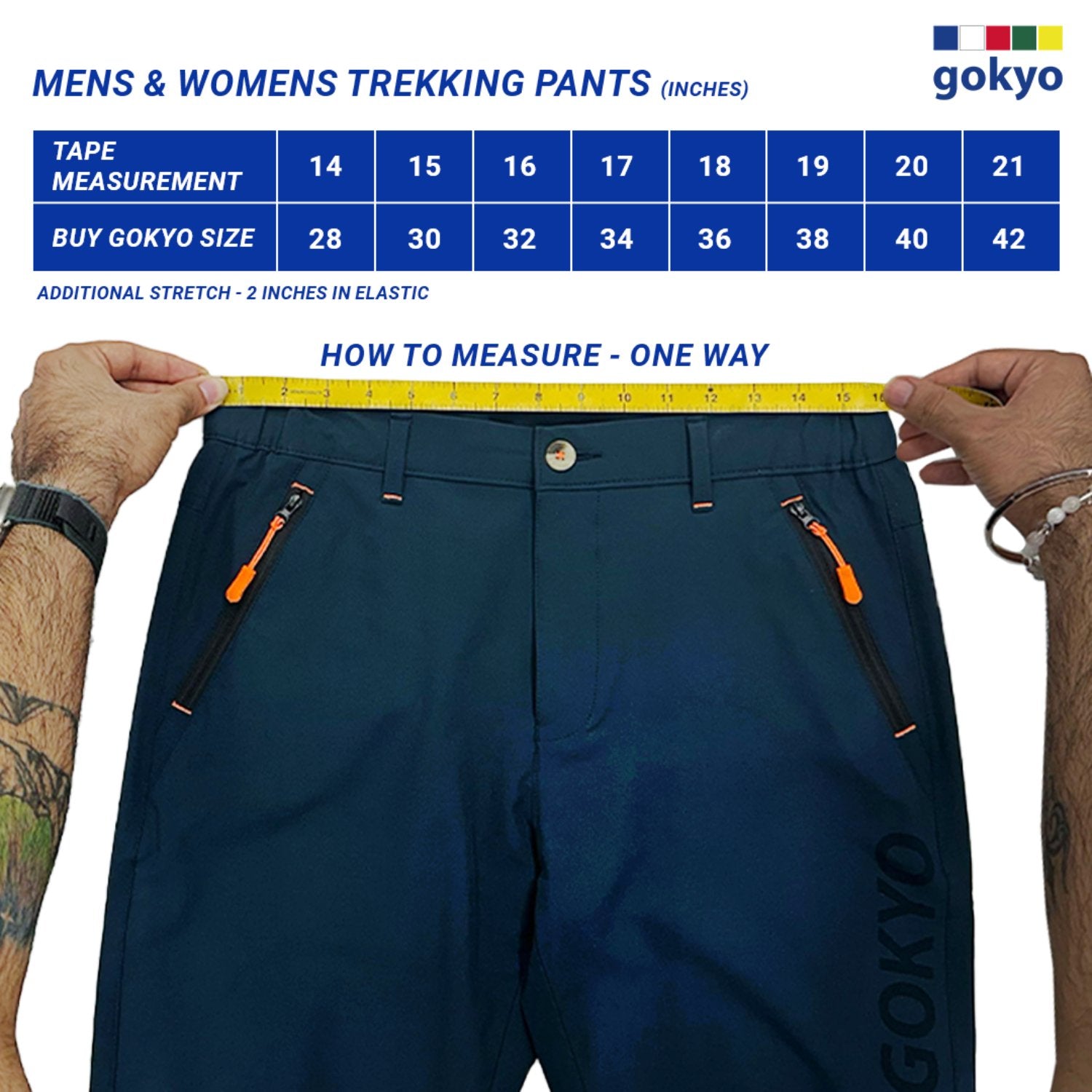 Buy Gokyo Munnar Trekking Pants | Mens Trekking & Hiking Pants at Gokyo Outdoor Clothing & Gear
