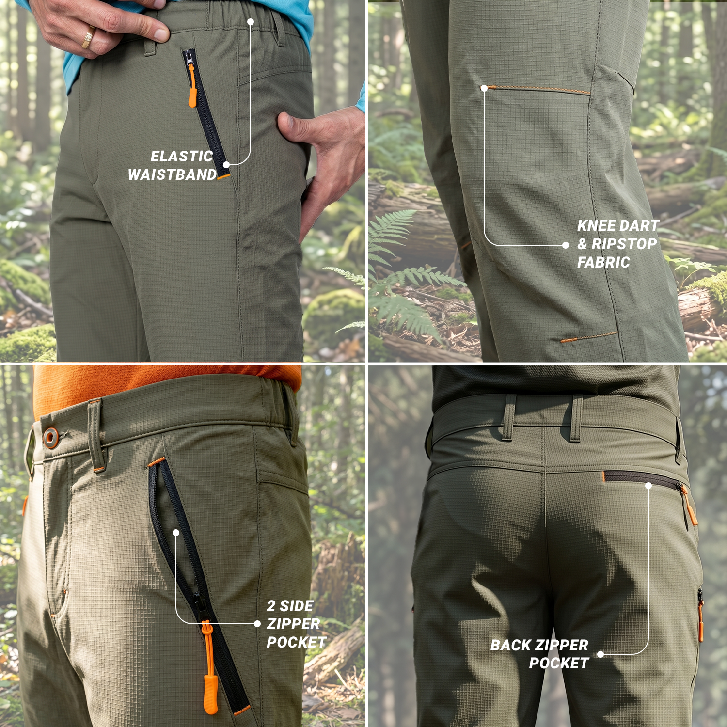 Buy Gokyo Kalimpong Trekking Pants Ultralight Stretch - Ripstop | Mens Trekking & Hiking Pants at Gokyo Outdoor Clothing & Gear