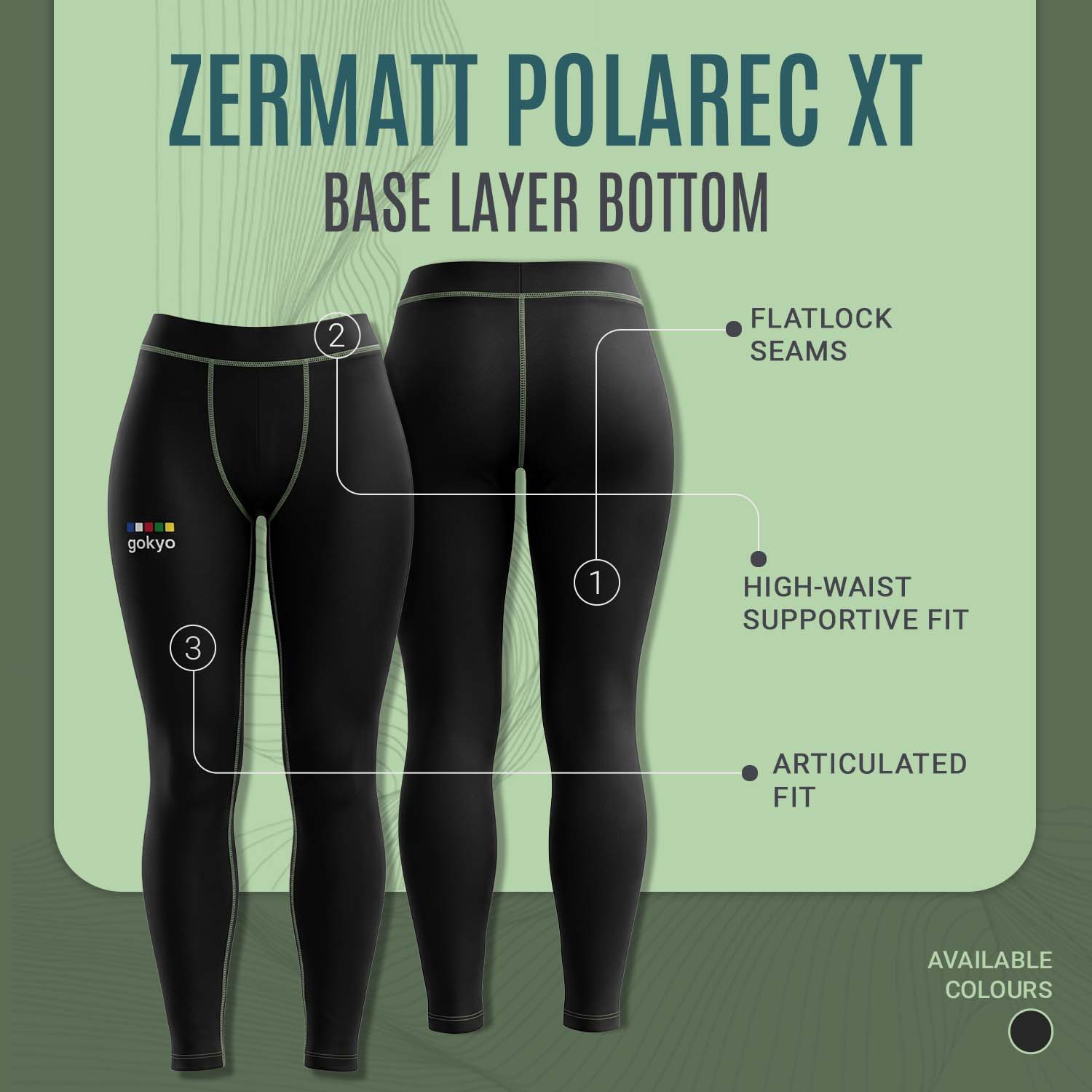 Buy Gokyo Zermatt Polarec XT Base Layer Bottom - Women | Base Layer Thermals at Gokyo Outdoor Clothing & Gear