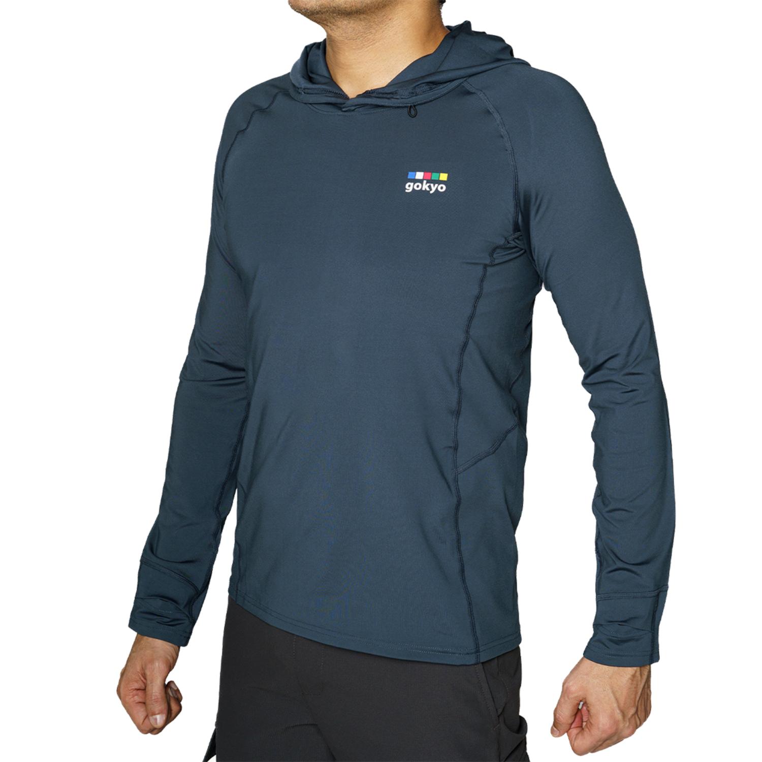 Buy Gokyo Zermatt Sunshirt Hoodie | Trekking & Hiking T-shirts at Gokyo Outdoor Clothing & Gear