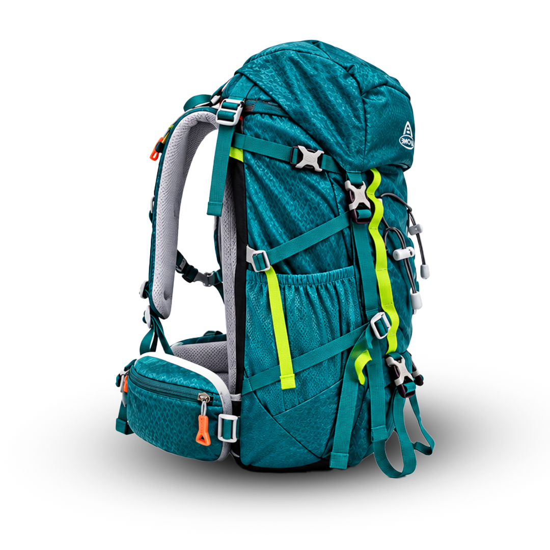 Ai One Walking 45+5L trekking backpack alternate side view