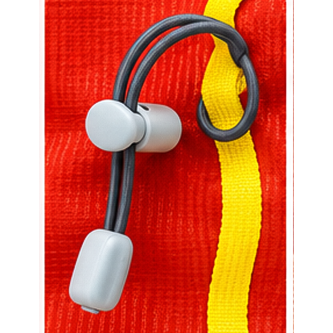AI One 80L trekking backpack cord lock detail