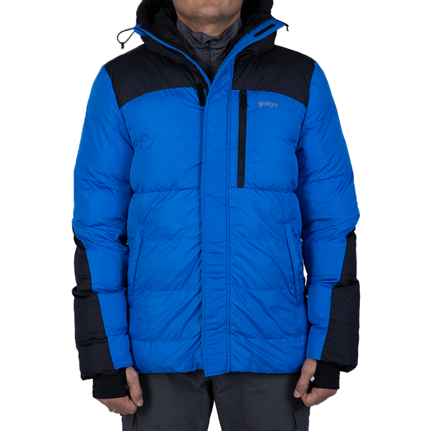 Buy Gokyo Annapurna Down Jacket Blue | Jackets at Gokyo Outdoor Clothing & Gear