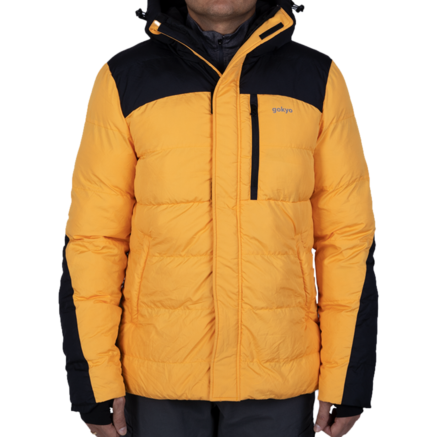 Buy Gokyo Annapurna Down Jacket Yellow | Jackets at Gokyo Outdoor Clothing & Gear