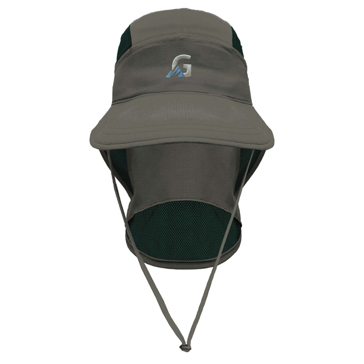 Buy Gokyo Kaza Ultralight Sun Cap with Neck Cover Wood | Hats at Gokyo Outdoor Clothing & Gear