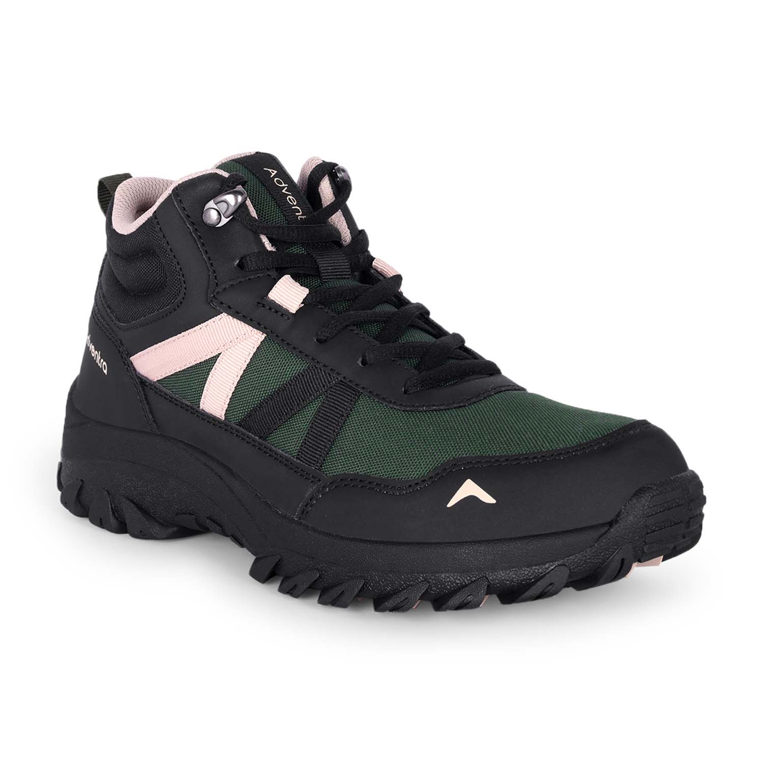 Buy Gokyo Adventra Men's Mid Ankle Hiking Shoes - EH900 Green | Trekking & Hiking Shoes at Gokyo Outdoor Clothing & Gear