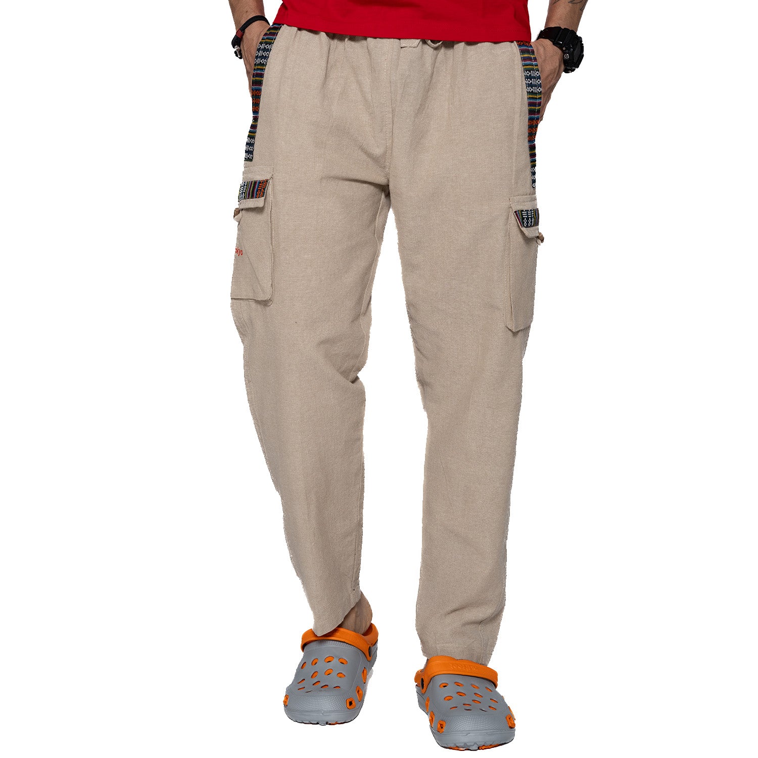 Buy Gokyo Rishikesh Drift Pants Beige | Mens Trekking & Hiking Pants at Gokyo Outdoor Clothing & Gear