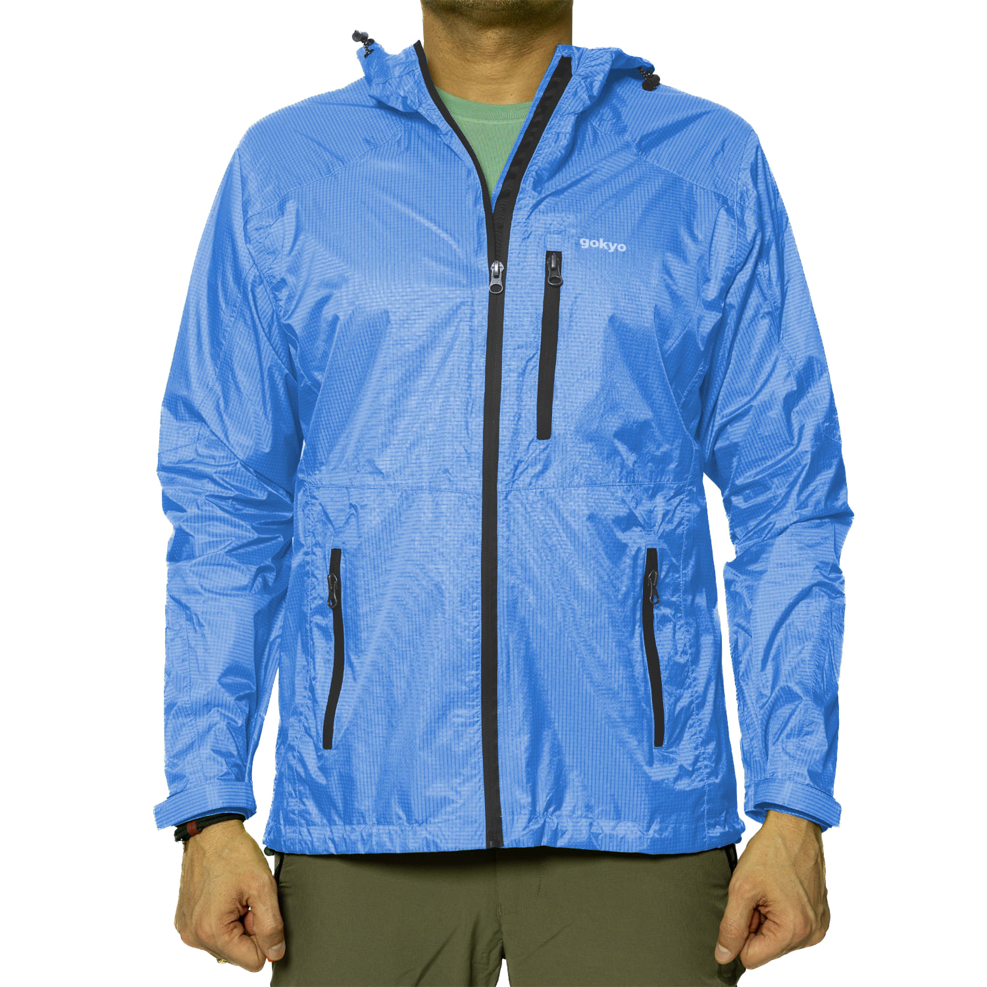 Buy Gokyo Namche Rainjacket & Windcheater Blue | Jackets at Gokyo Outdoor Clothing & Gear