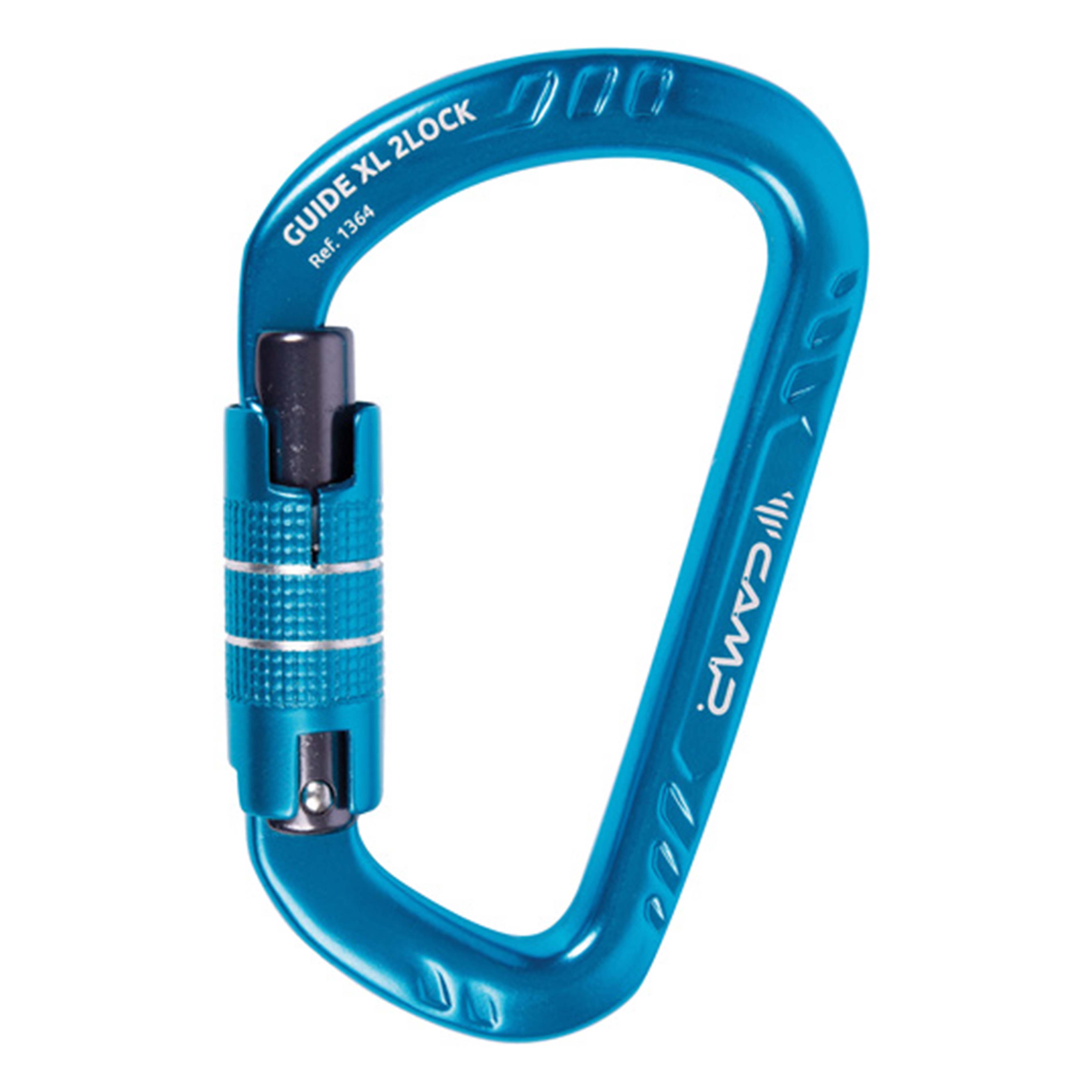 Buy Gokyo CAMP GUIDE XL 2LOCK – Carabiner Blue | Belay device at Gokyo Outdoor Clothing & Gear
