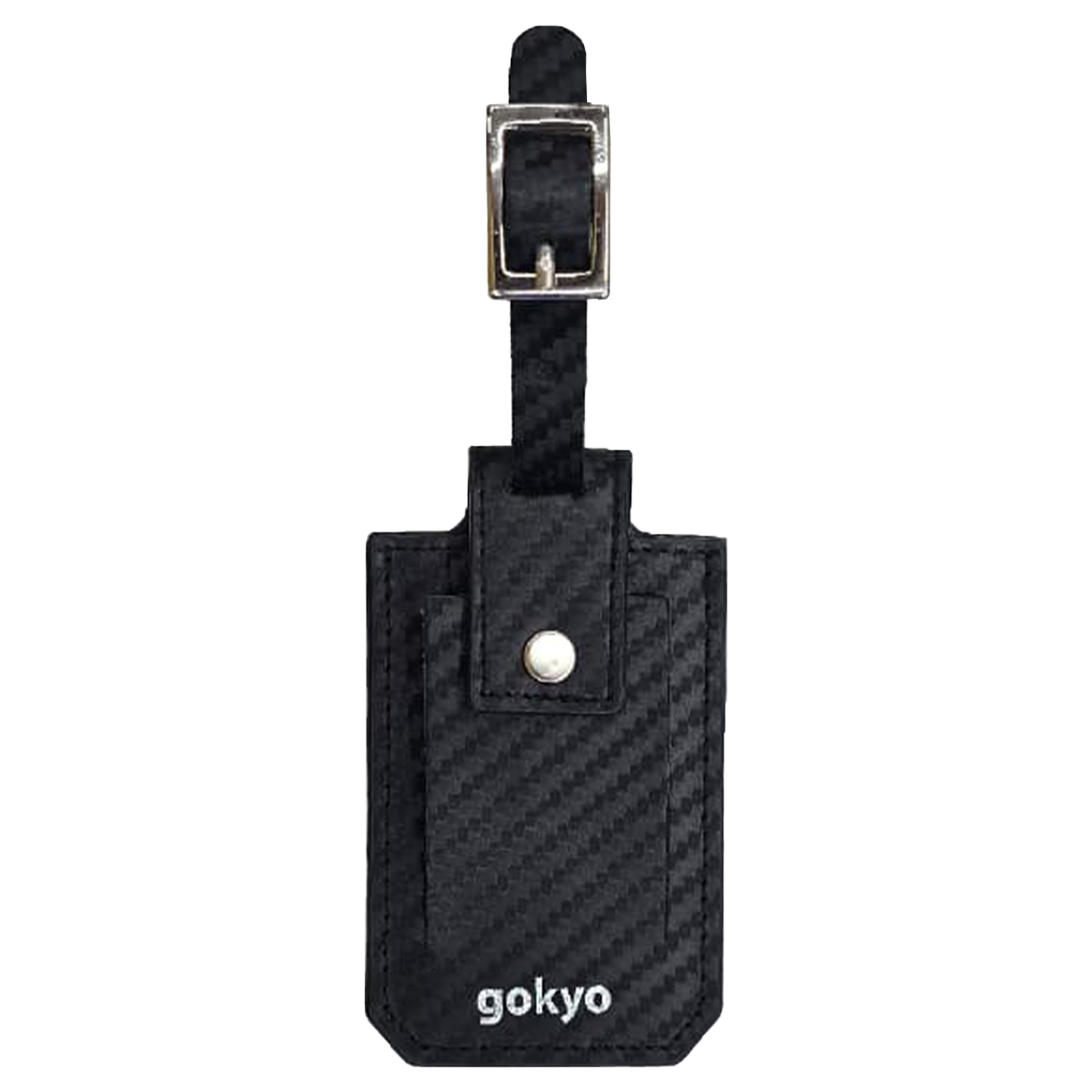 Buy Gokyo Gokyo Leather Luggage Tag Black | Other Accessories at Gokyo Outdoor Clothing & Gear