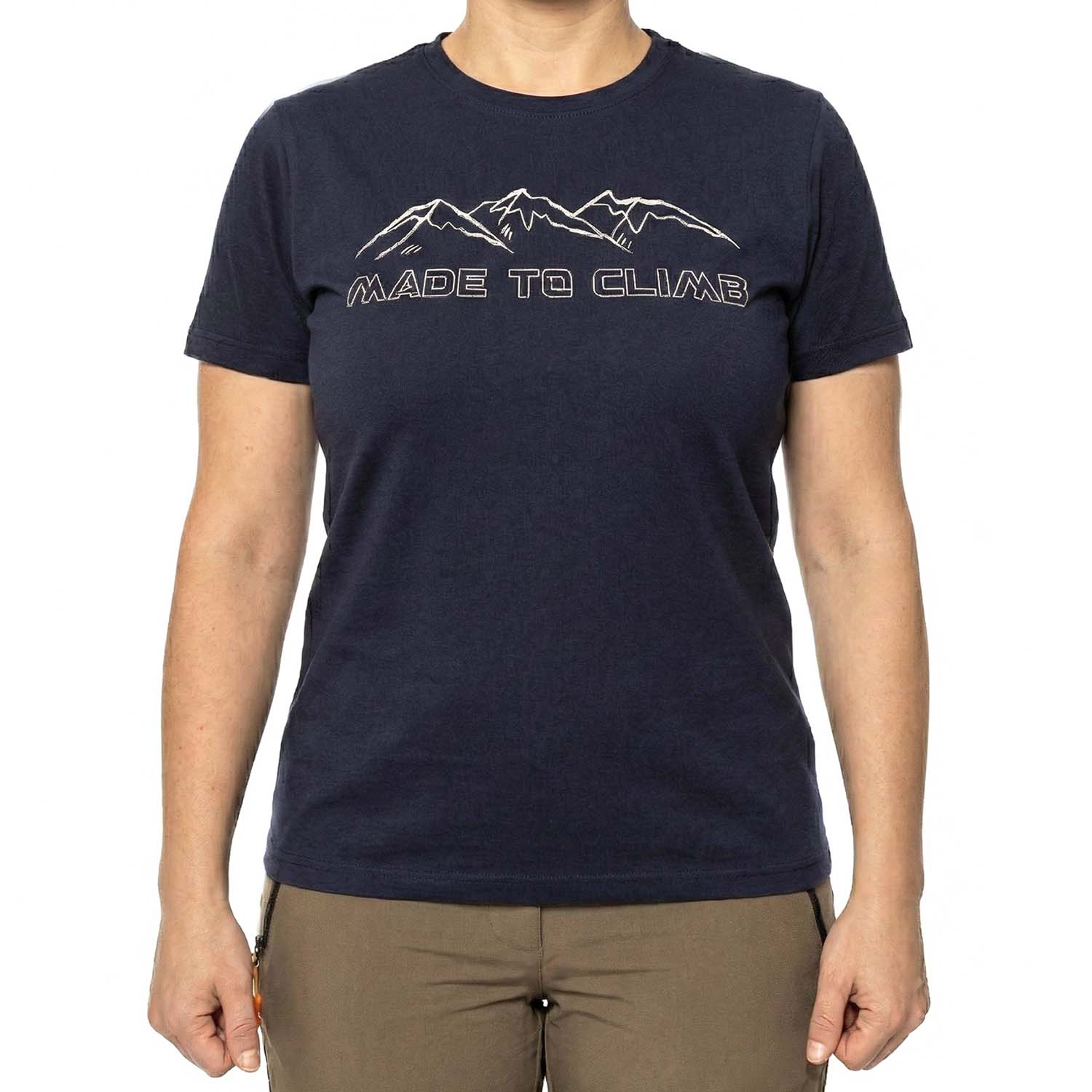 Buy Gokyo Gokyo Originals Tshirt - Made to Climb - Women | Trekking & Hiking T-shirts at Gokyo Outdoor Clothing & Gear