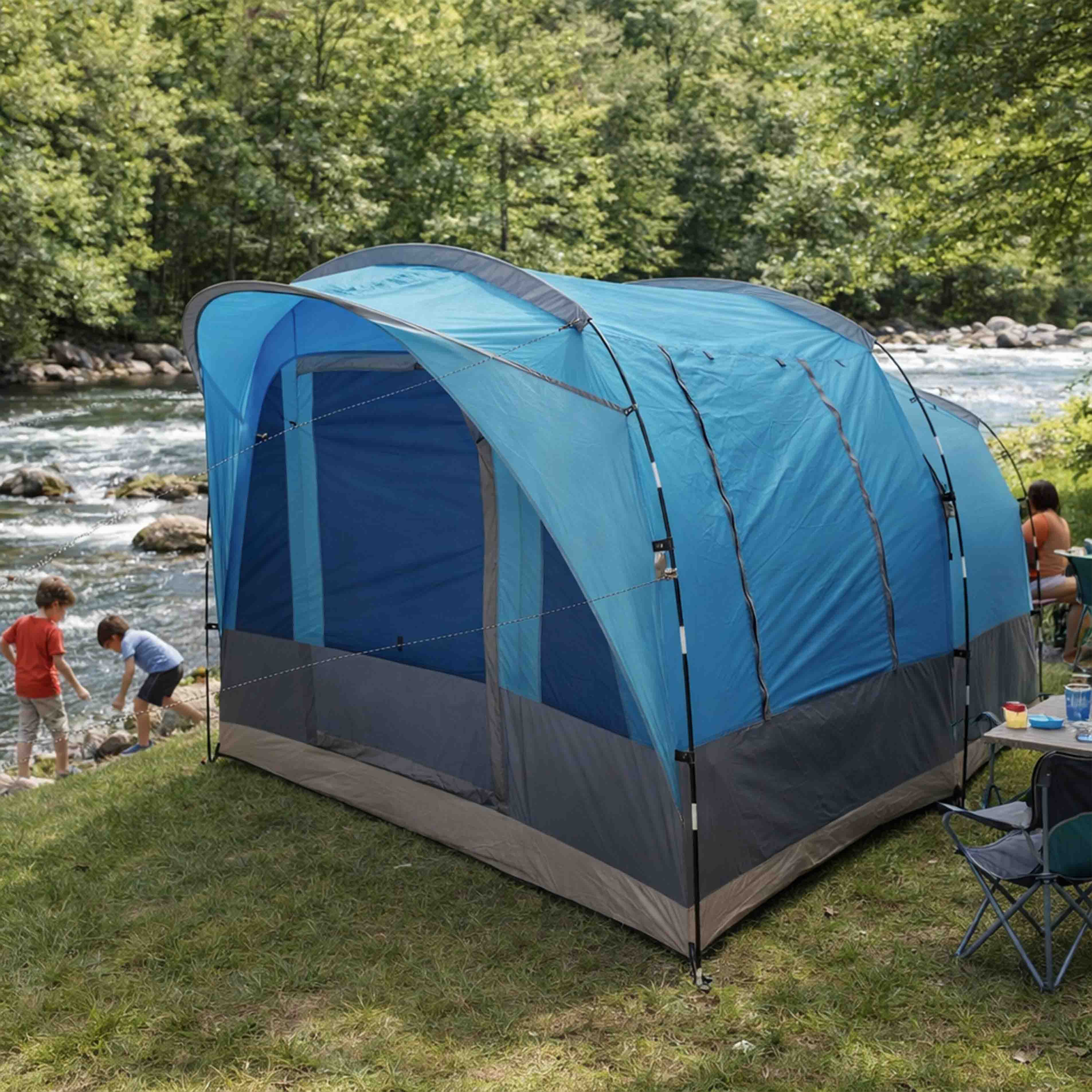 Buy Gokyo Adventra 4 Person Family Camping Tent - ET1104 | Camping & Outdoors at Gokyo Outdoor Clothing & Gear