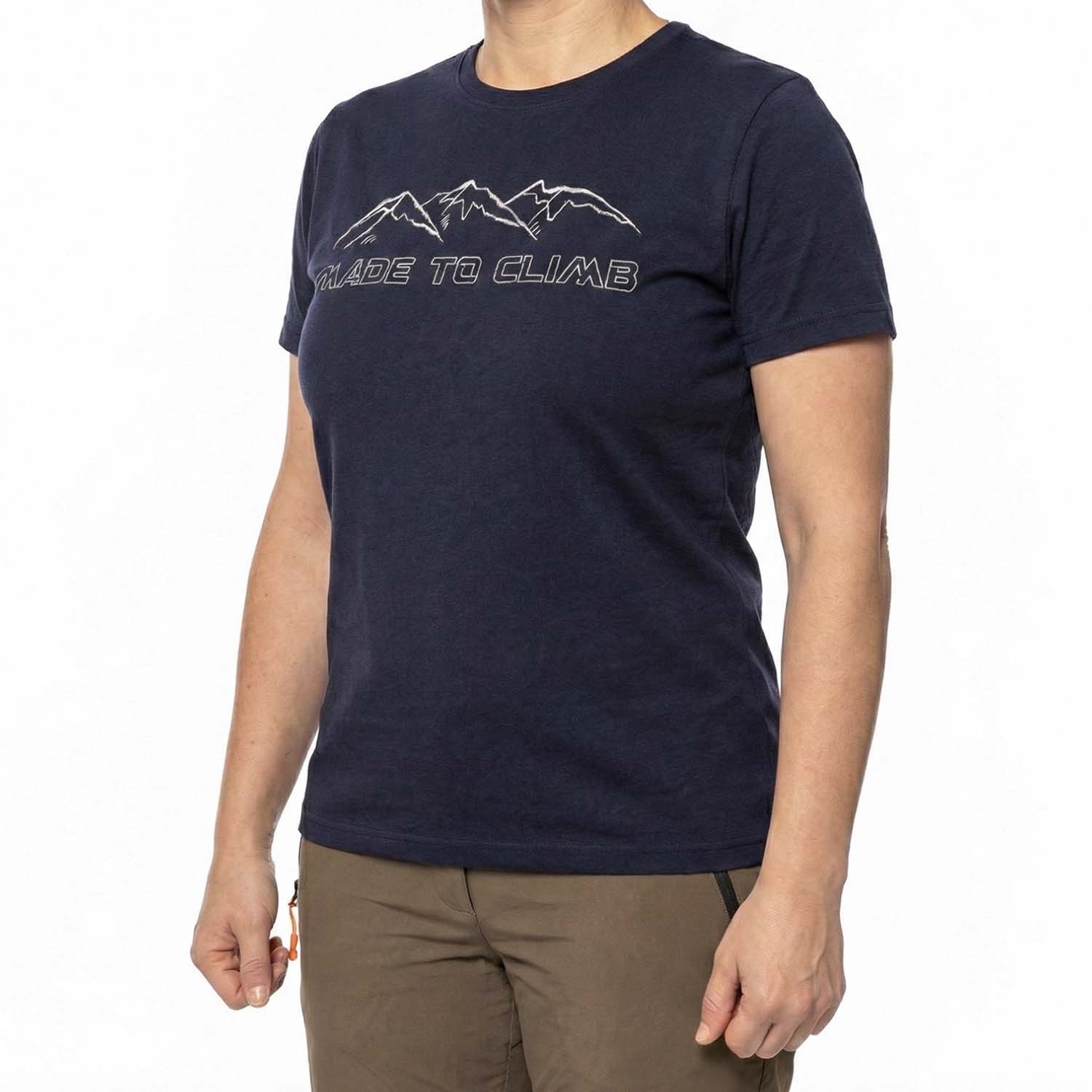 Buy Gokyo Gokyo Originals Tshirt - Made to Climb - Women | Trekking & Hiking T-shirts at Gokyo Outdoor Clothing & Gear