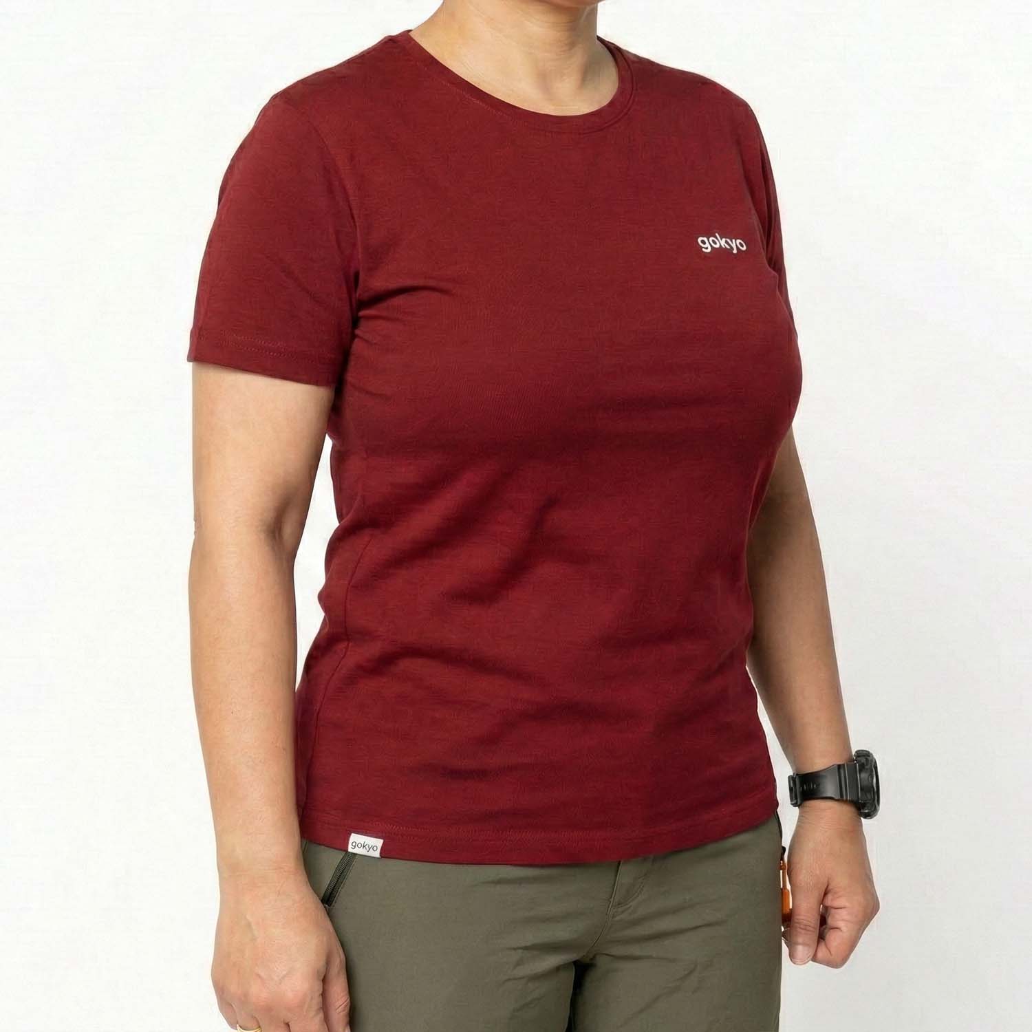 Buy Gokyo Gokyo Originals Cotton Tshirt - Women | Trekking & Hiking T-shirts at Gokyo Outdoor Clothing & Gear
