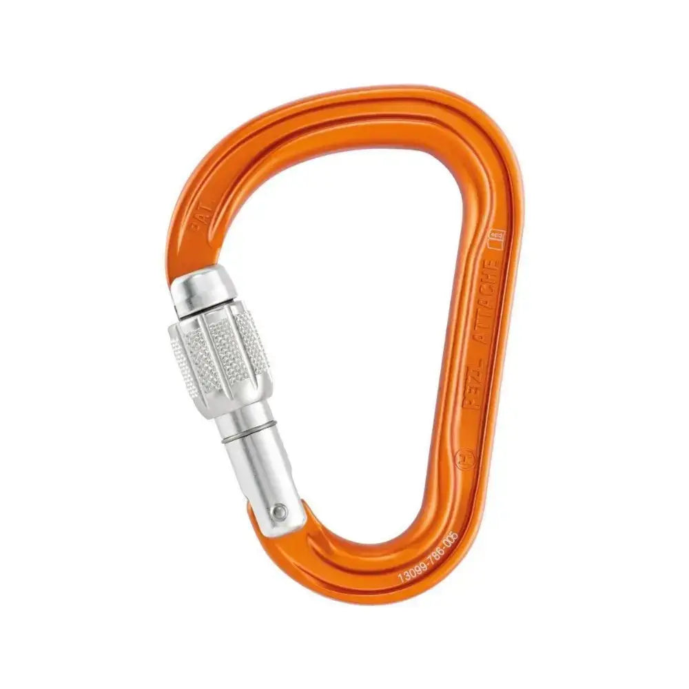 Buy Gokyo Petzl Attache SL Carabiner Orange | Carabiners at Gokyo Outdoor Clothing & Gear