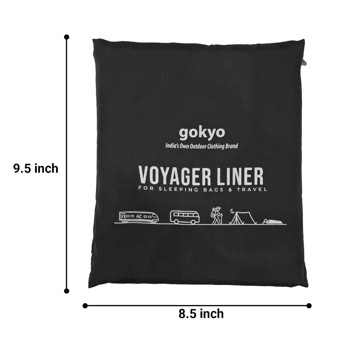 Buy Gokyo Voyager Liner - Inside Sleeping Bag Insulation & Travel Hygiene | Sleeping Bags & Liners at Gokyo Outdoor Clothing & Gear