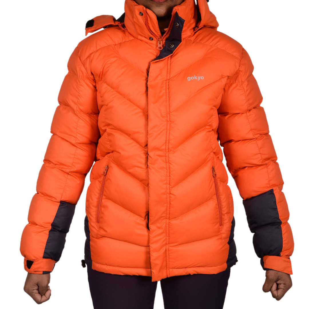 Buy Gokyo K2 Survivor Down Jacket - Women Orange | Jackets at Gokyo Outdoor Clothing & Gear