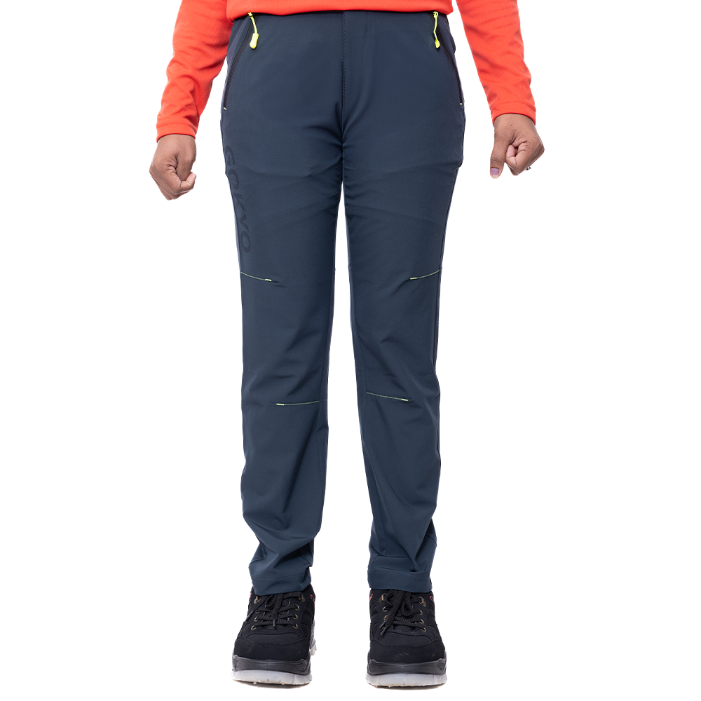 Buy Gokyo Shimla Women Trekking Pants Blue | Trekking & Hiking Pants at Gokyo Outdoor Clothing & Gear