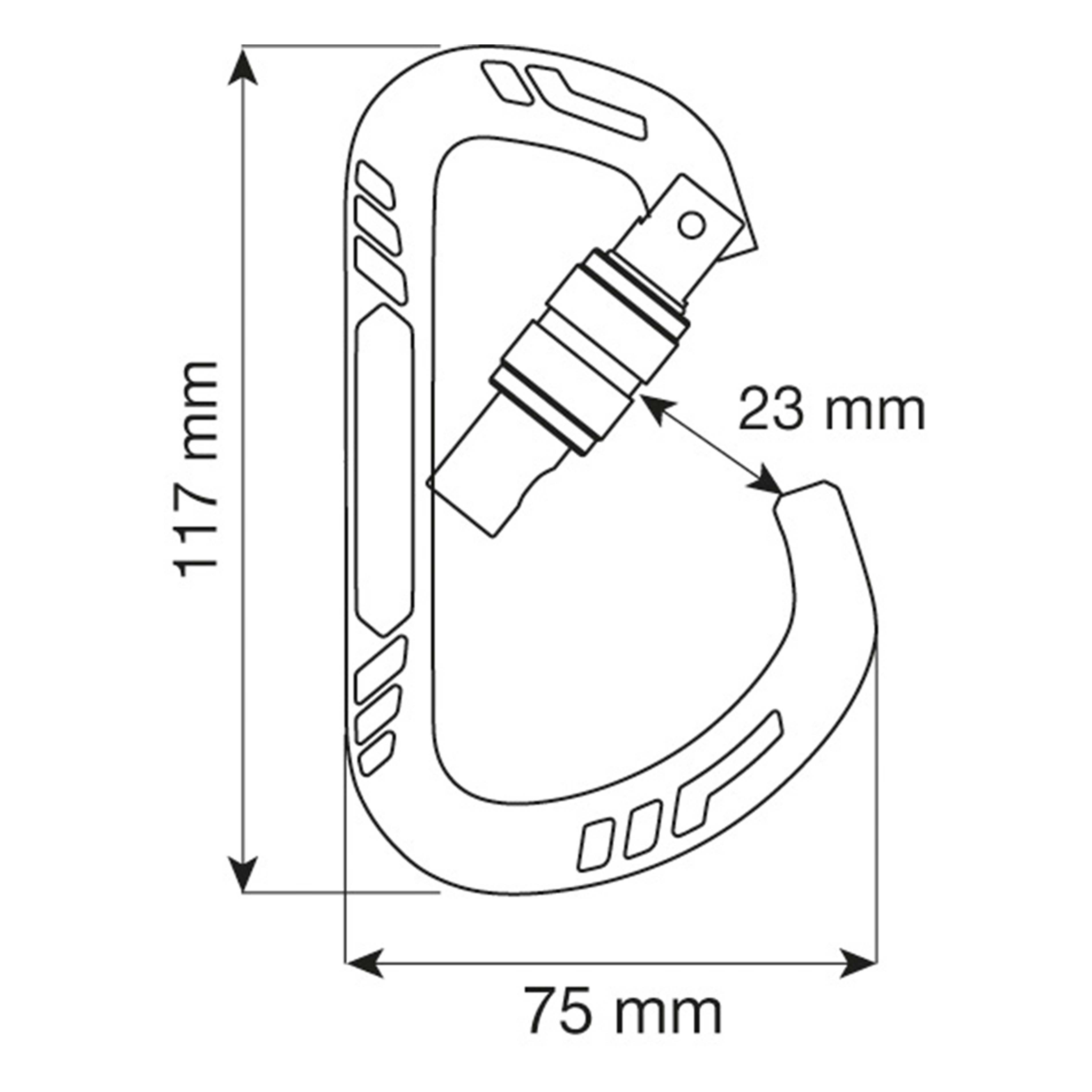 Buy Gokyo CAMP GUIDE XL LOCK – Carabiner | Belay device at Gokyo Outdoor Clothing & Gear