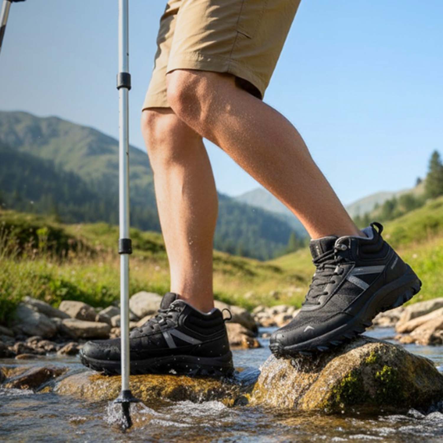 Buy Gokyo Adventra Men's Mid Ankle Hiking Shoe - EH900 | Trekking & Hiking Shoes at Gokyo Outdoor Clothing & Gear