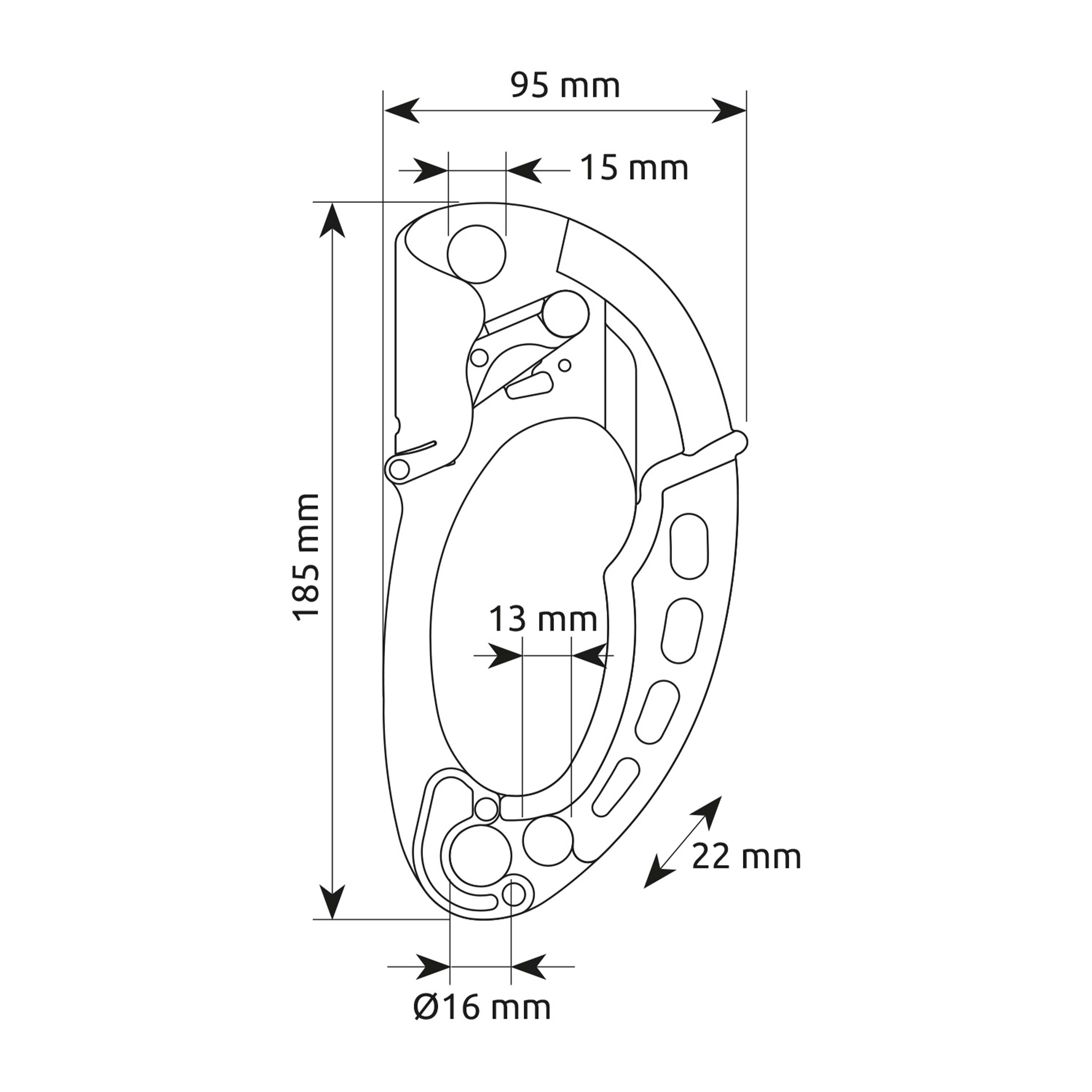 Buy Gokyo CAMP TURBOHAND PRO - Handled ascender | Belay device at Gokyo Outdoor Clothing & Gear