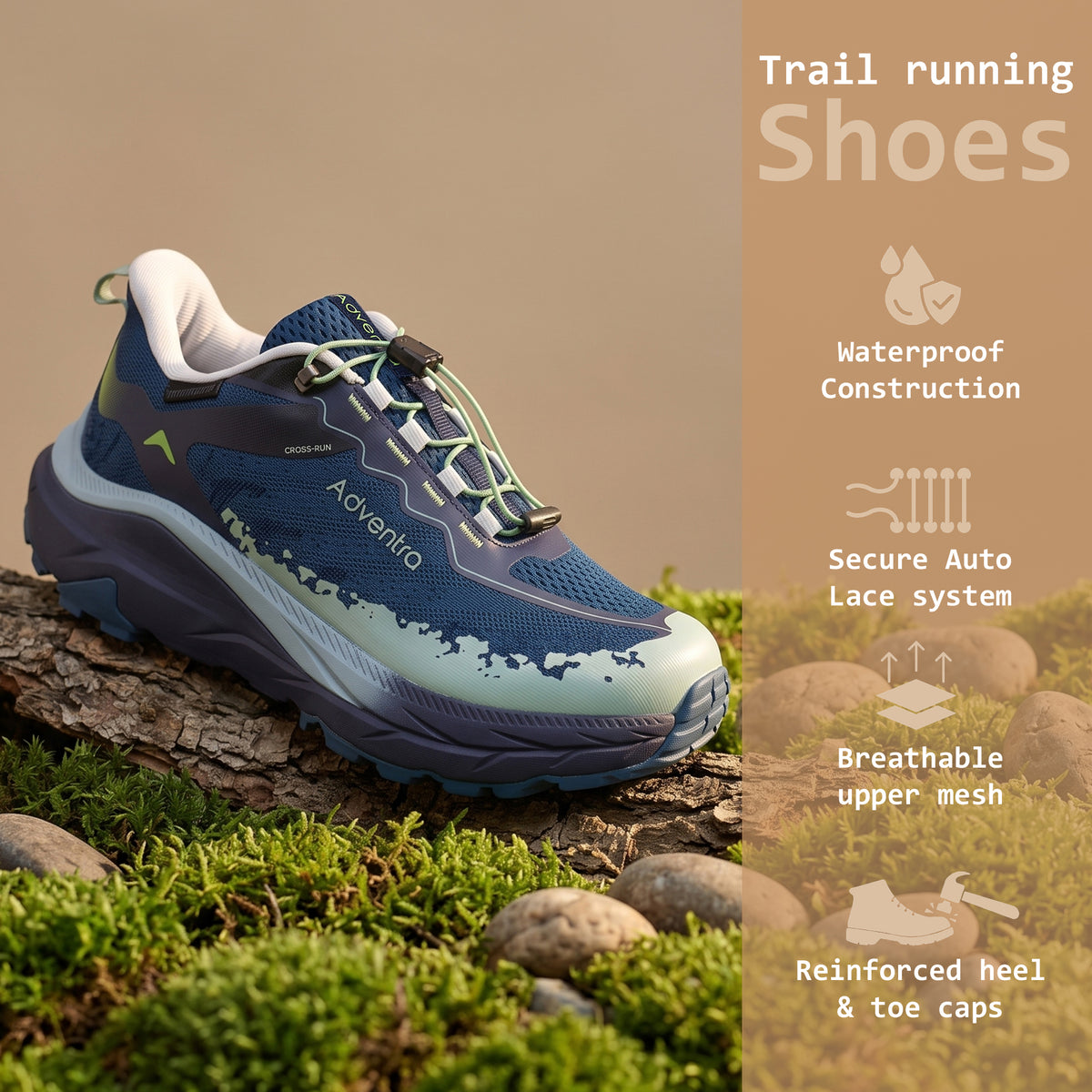 Buy Gokyo Adventra Waterproof TR2014 - Outdoor Hiking & Trail Running Shoes | Trekking & Hiking Shoes at Gokyo Outdoor Clothing & Gear