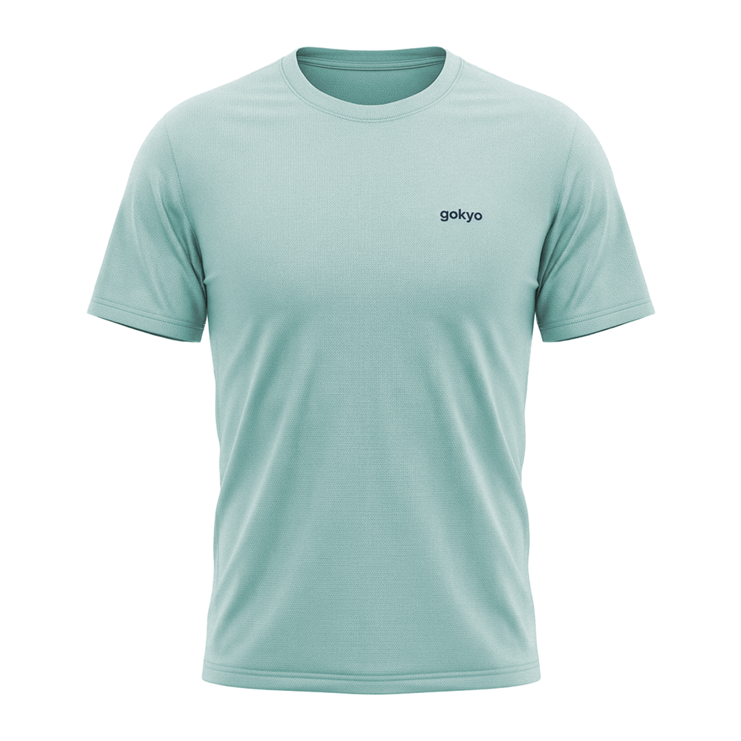 Buy Gokyo Aero Apex Mesh-Knit Activewear T-Shirt Light Grey | Trekking & Hiking T-shirts at Gokyo Outdoor Clothing & Gear