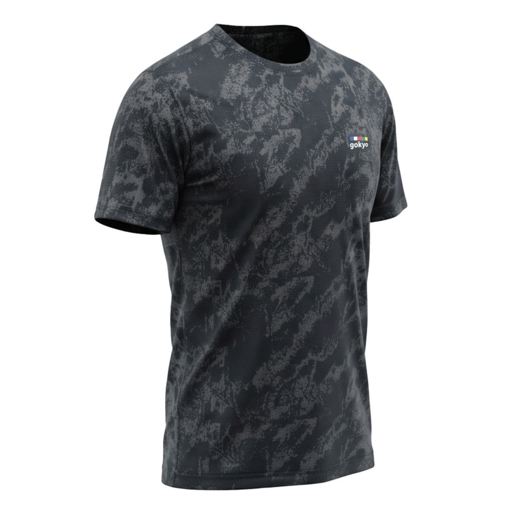 Aero Camo Antimicrobial Outdoor Activewear T-Shirt