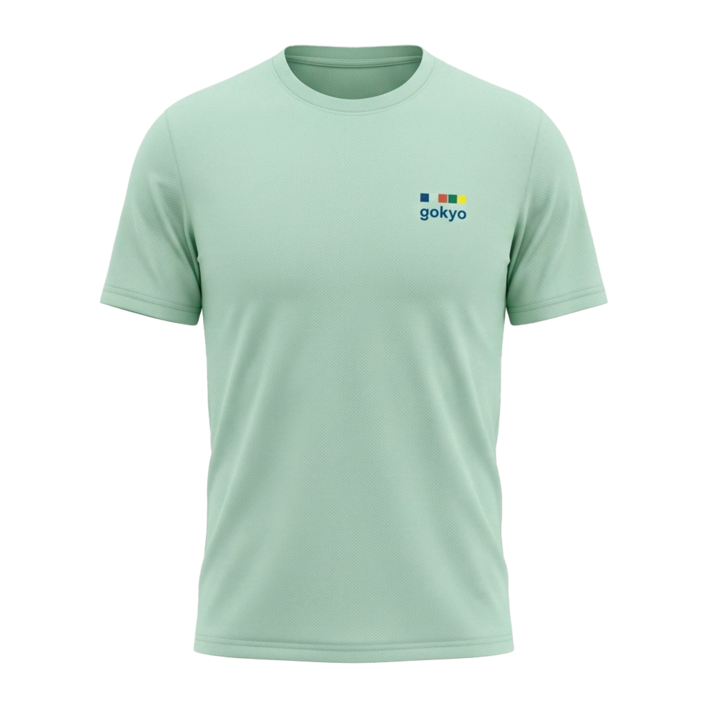 Buy Gokyo Aero Pace Dry Fit Activewear T-shirt Mint | Trekking & Hiking T-shirts at Gokyo Outdoor Clothing & Gear
