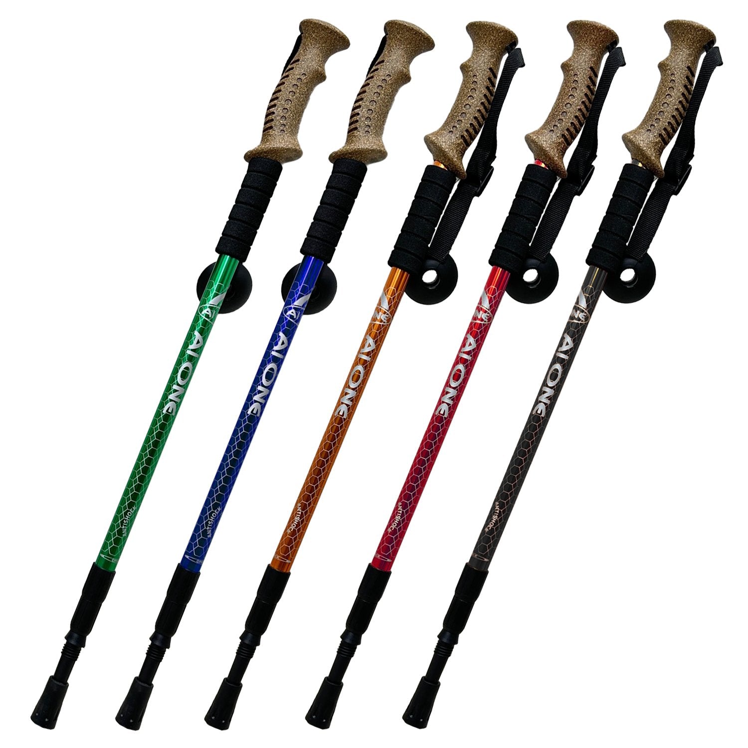 Collapsible trekking pole best sale