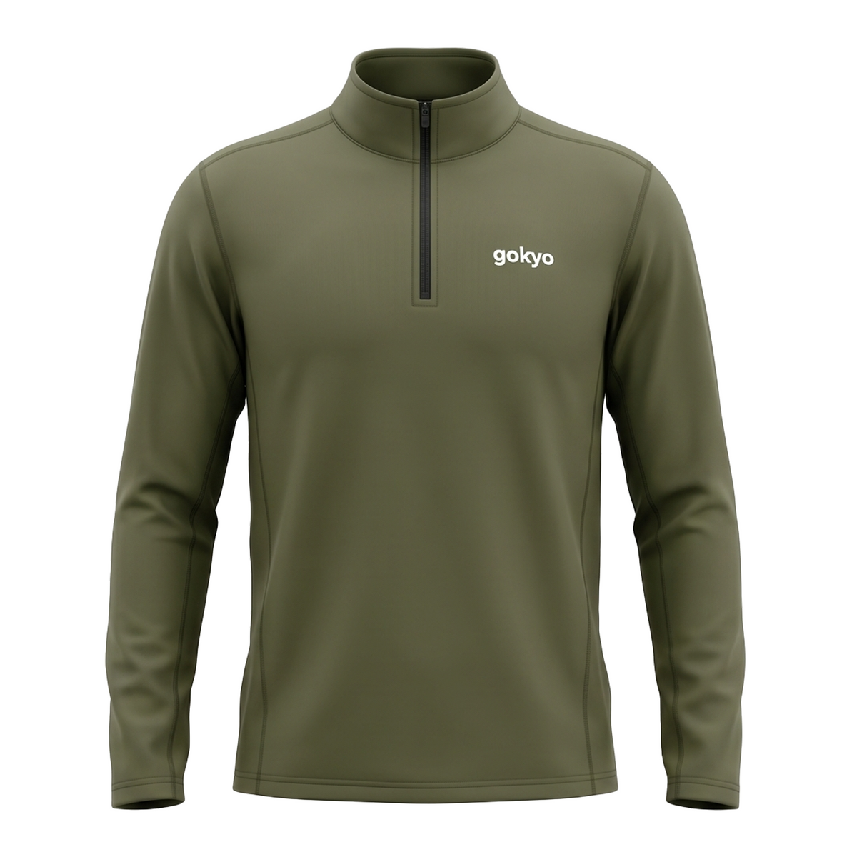 Buy Gokyo Annapurna Brushed Thermal T-Shirt for Treks & Expeditions 250 gms Olive | Trekking & Hiking T-shirts at Gokyo Outdoor Clothing & Gear