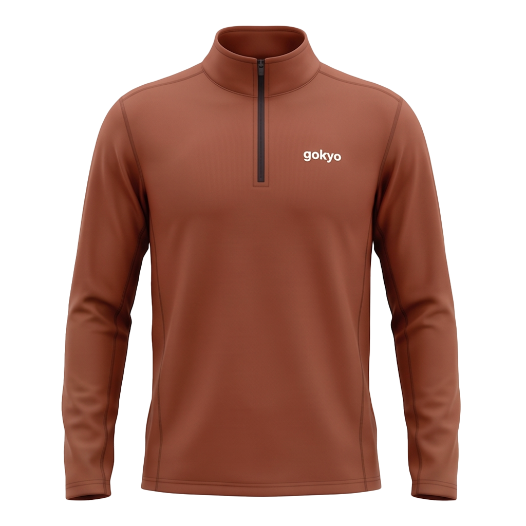 Buy Gokyo Annapurna 250 gsm Brushed Thermal T-Shirt for Treks & Expeditions Brown | Trekking & Hiking T-shirts at Gokyo Outdoor Clothing & Gear