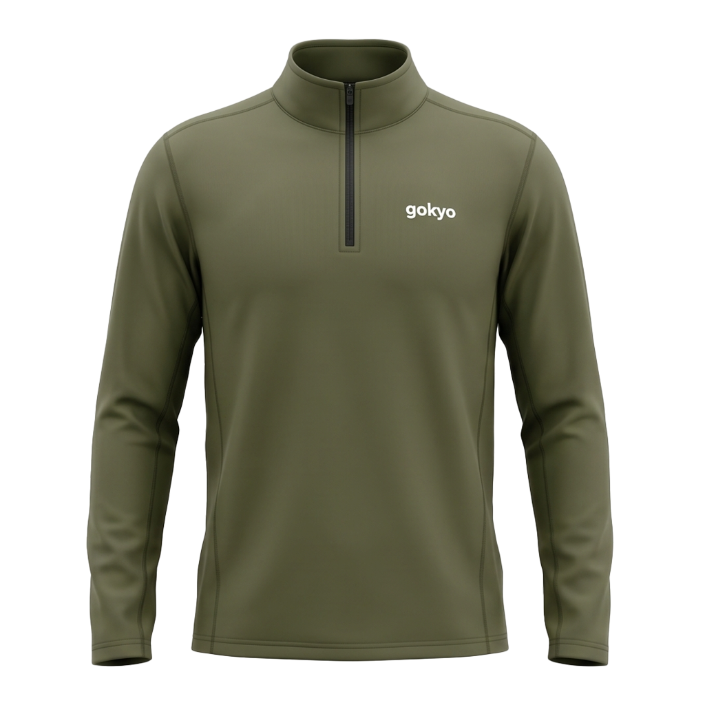 Buy Gokyo Annapurna 250 gsm Brushed Thermal T-Shirt for Treks & Expeditions Olive | Trekking & Hiking T-shirts at Gokyo Outdoor Clothing & Gear