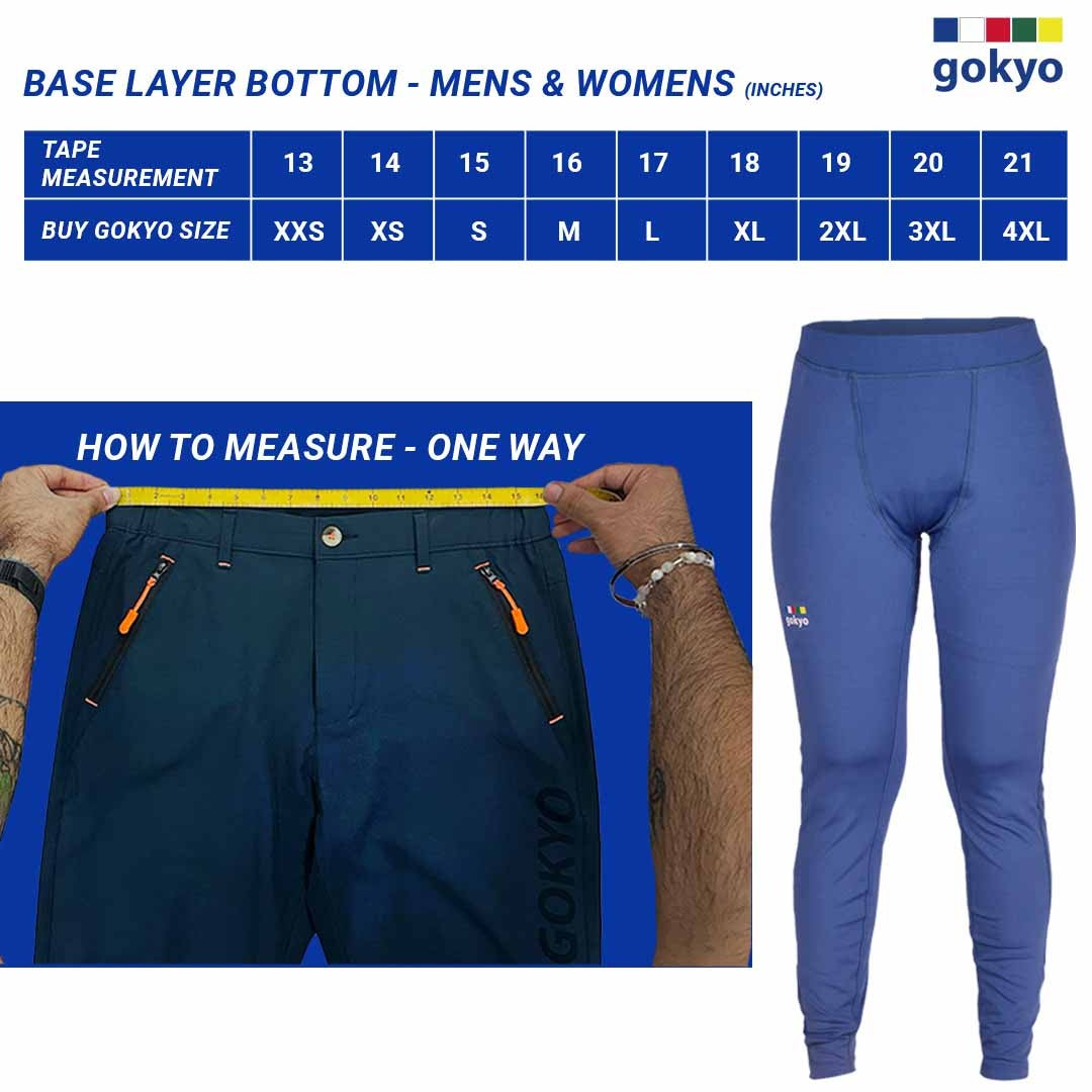Buy Gokyo Makalu Base Layer Bottom | Base Layer Thermals at Gokyo Outdoor Clothing & Gear