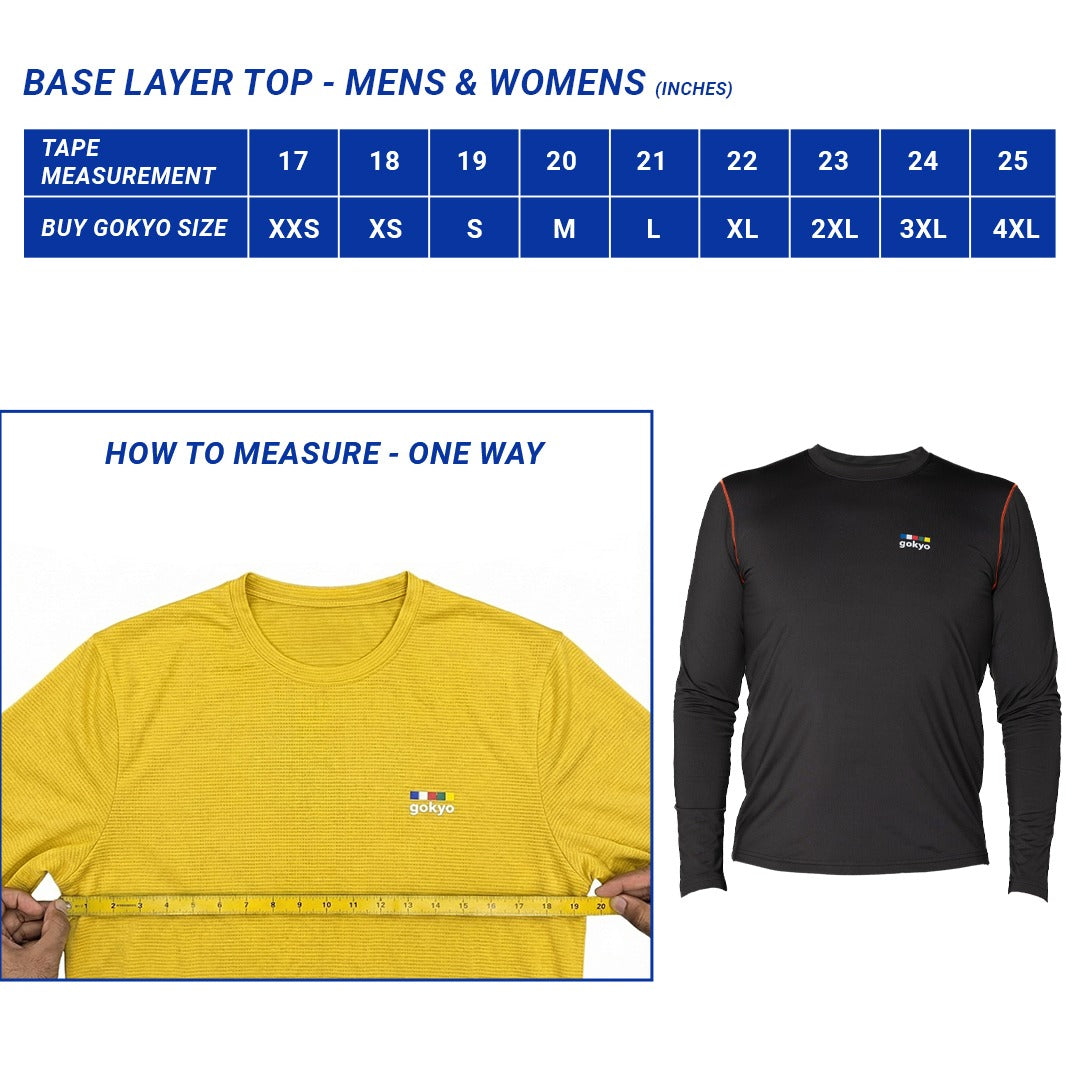 Buy Gokyo K2 Base Layer Thermals Top | Base Layer Thermals at Gokyo Outdoor Clothing & Gear