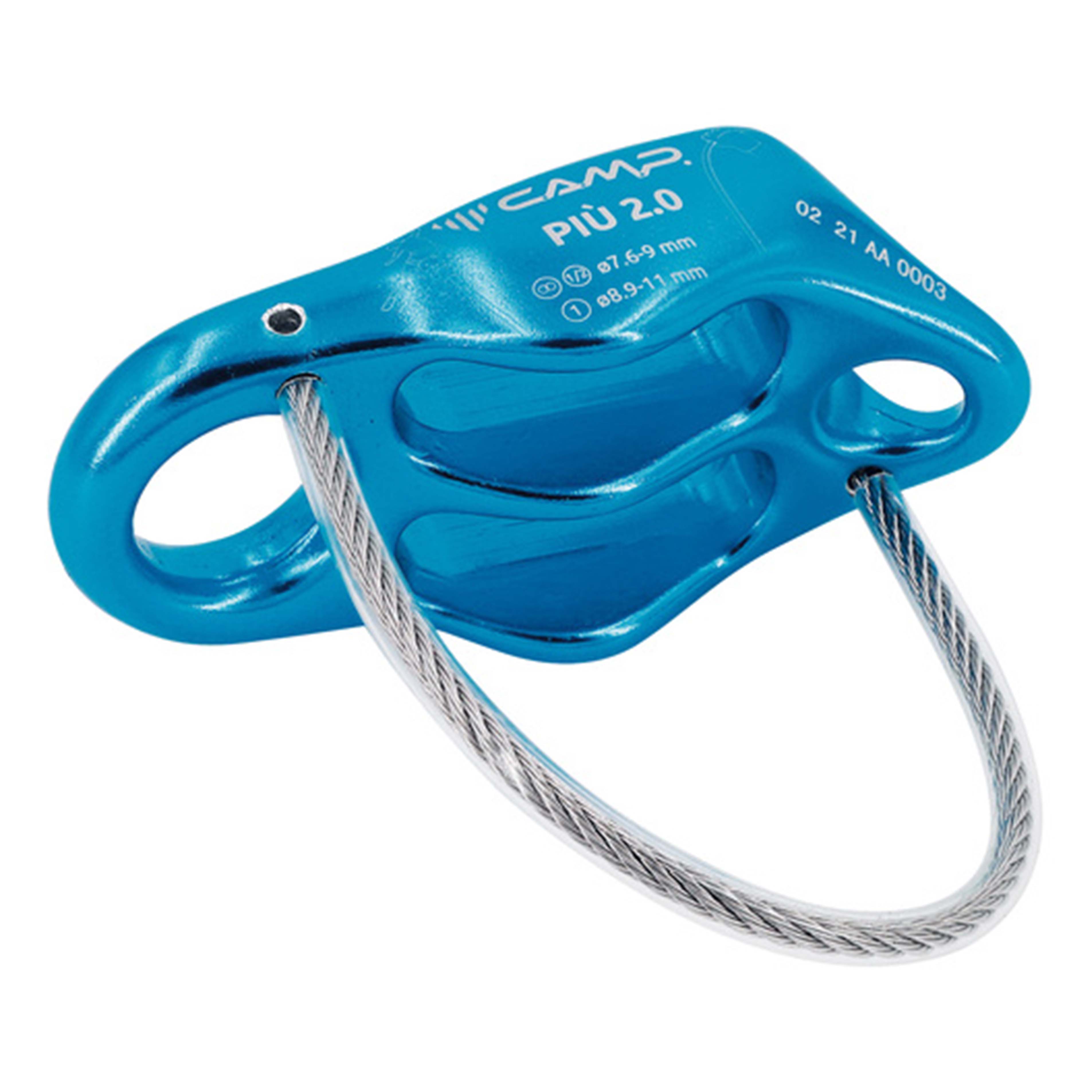 Buy Gokyo CAMP PIU 2.0 BELAY DEVICE Blue | Belay device at Gokyo Outdoor Clothing & Gear