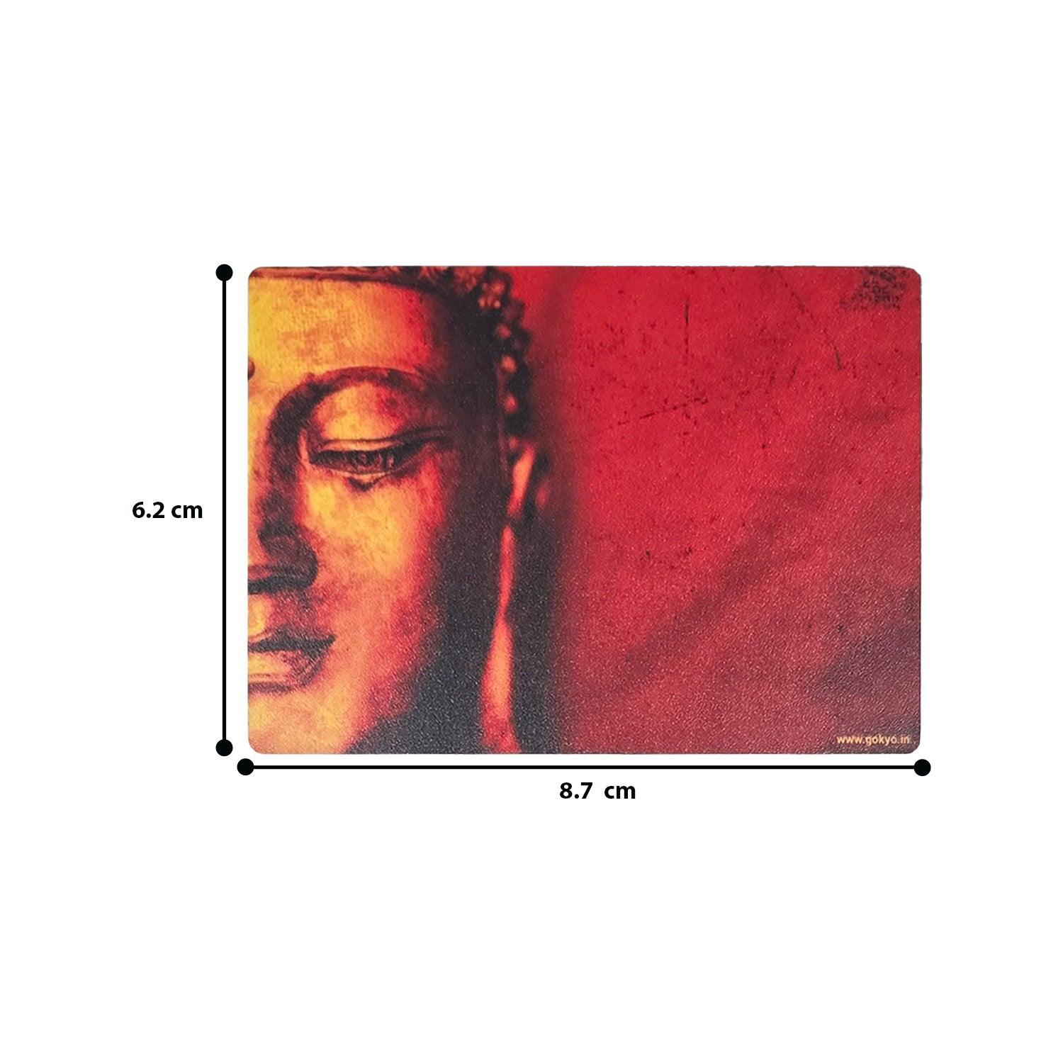 Buy Gokyo Buddha Magnet – Red Serenity | Souvenirs at Gokyo Outdoor Clothing & Gear