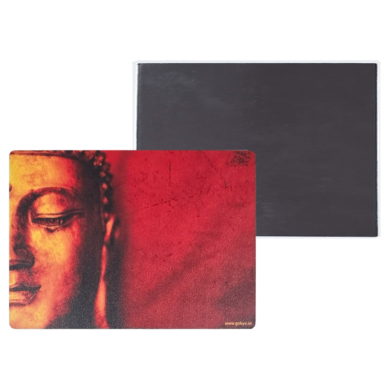 Buy Gokyo Buddha Magnet – Red Serenity 8.7 cm x 6.2 cm | Souvenirs at Gokyo Outdoor Clothing & Gear