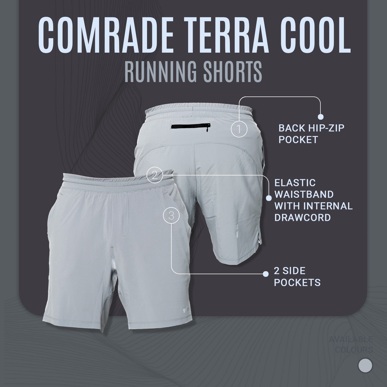 Buy Gokyo Comrade Terra- cool Running Shorts | Mens Trekking & Hiking Pants at Gokyo Outdoor Clothing & Gear