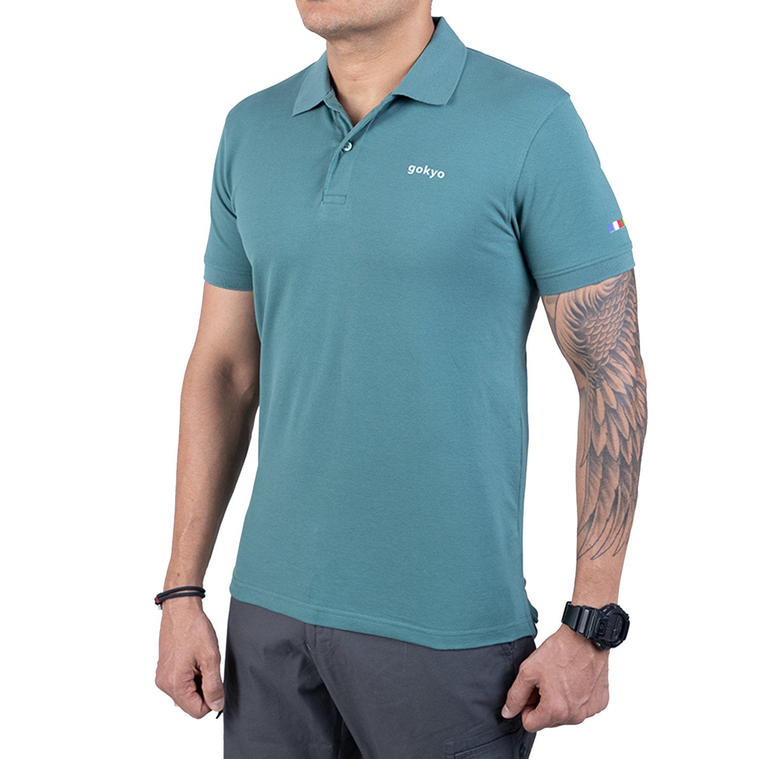 Buy Gokyo Gokyo Classic Polo Tshirt | Trekking & Hiking T-shirts at Gokyo Outdoor Clothing & Gear