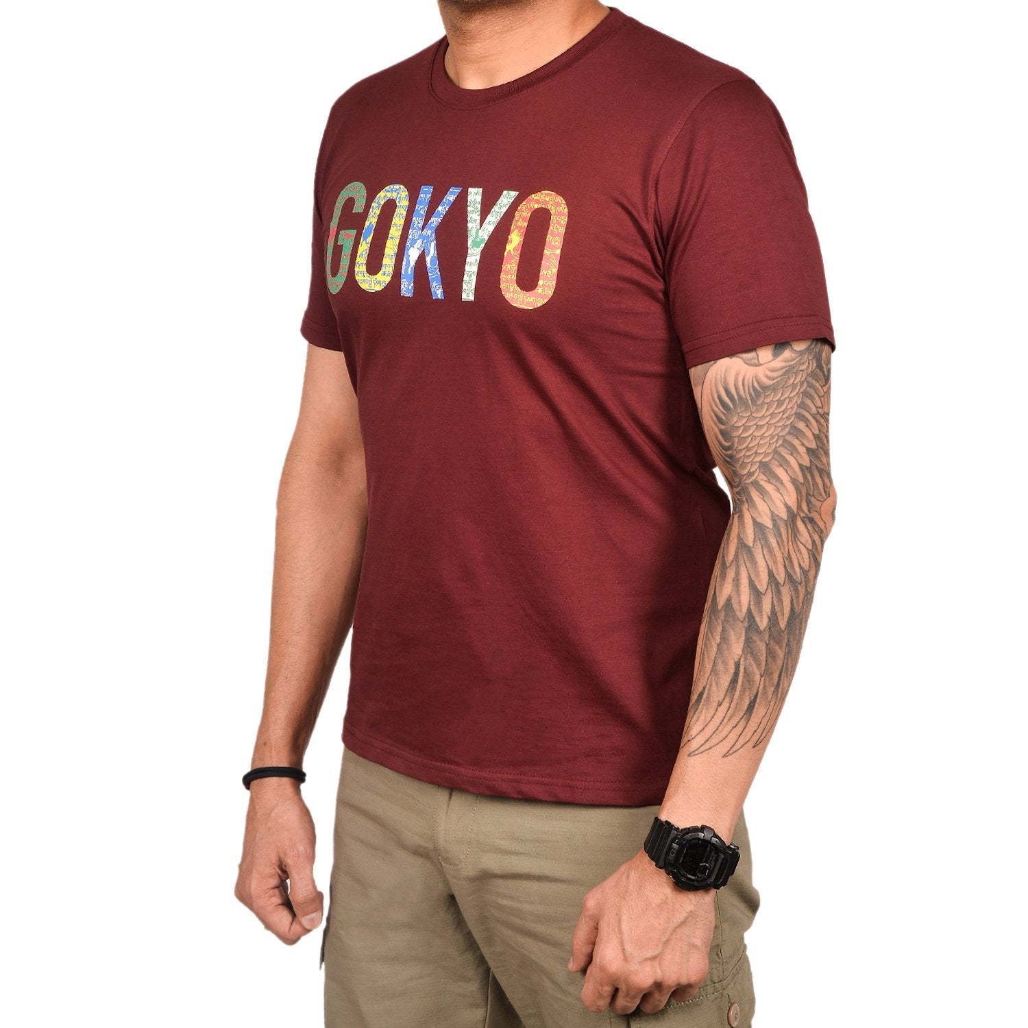Buy Gokyo Round Neck Classic Gokyo Tshirt - Flag | Trekking & Hiking T-shirts at Gokyo Outdoor Clothing & Gear