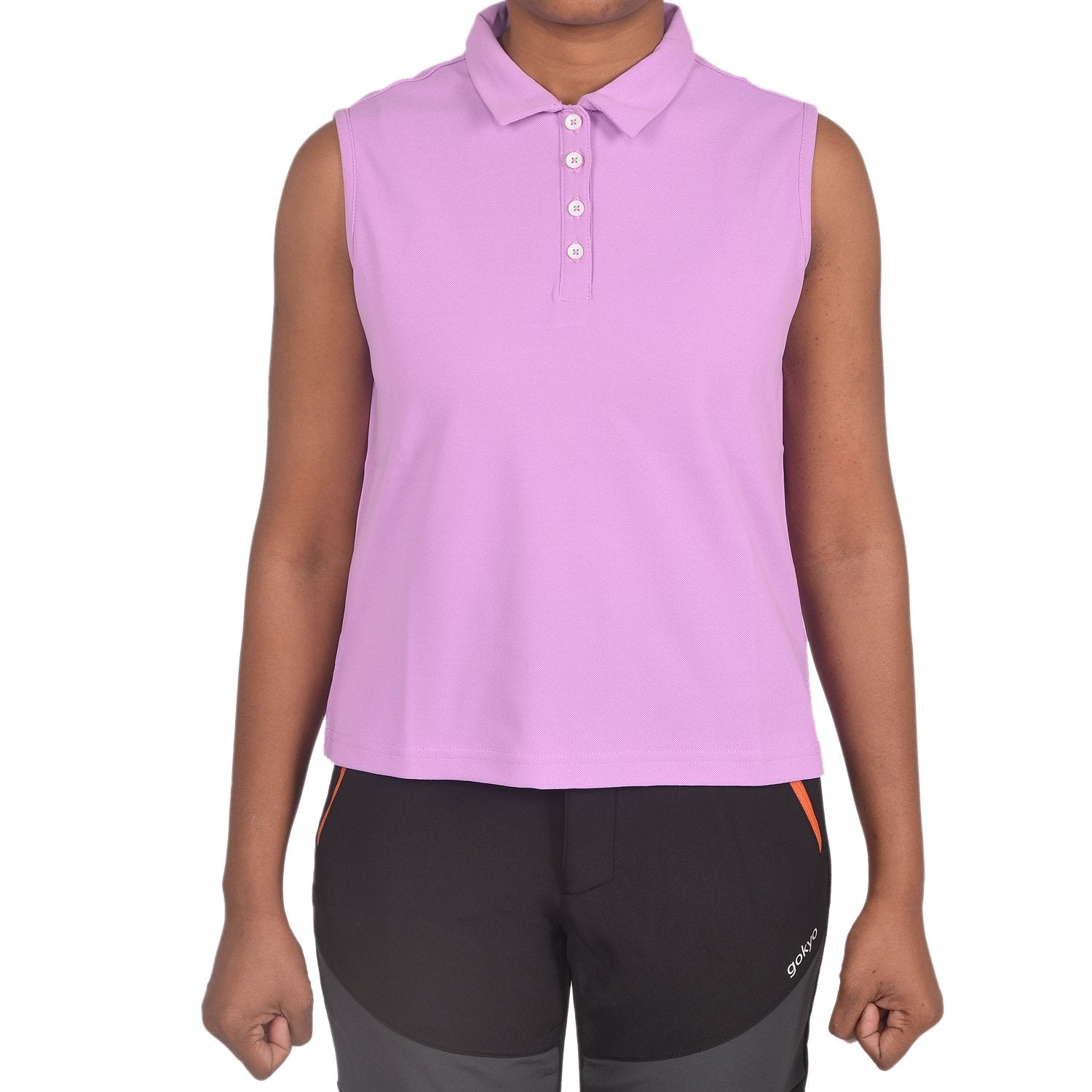 Buy Gokyo Kalimpong Womens Sleevless Tshirt - Women Lavender | Trekking & Hiking T-shirts at Gokyo Outdoor Clothing & Gear