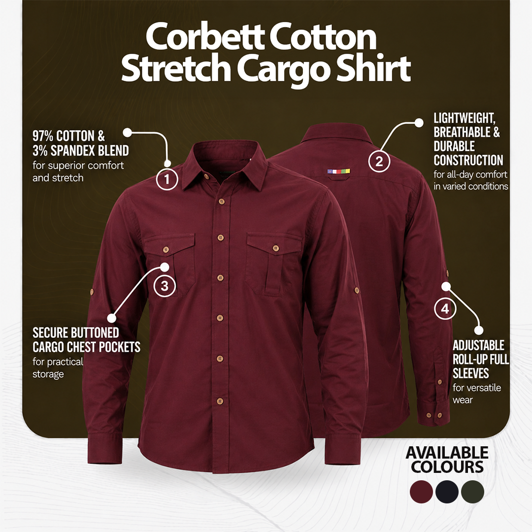 Buy Gokyo Corbett Cotton Stretch Cargo Shirt | Shirts at Gokyo Outdoor Clothing & Gear